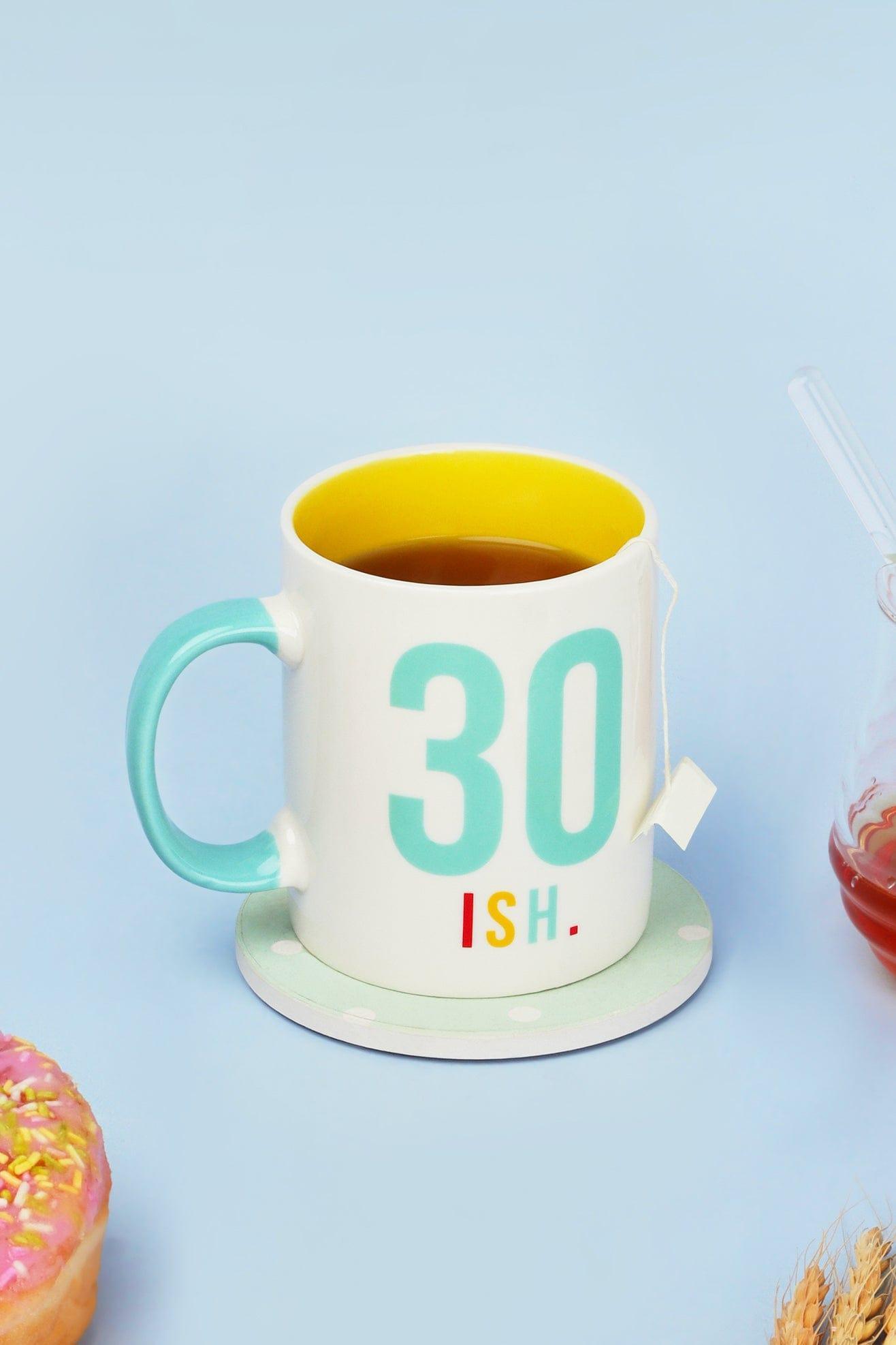 30ish Coffee Mug Funny 30th Birthday Cup, Officially in the ‘I Stopped Counting’ Club - G Decor