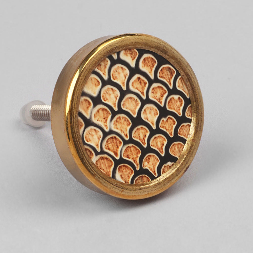 Wild Luxe Brass Knobs Animal Print Collection