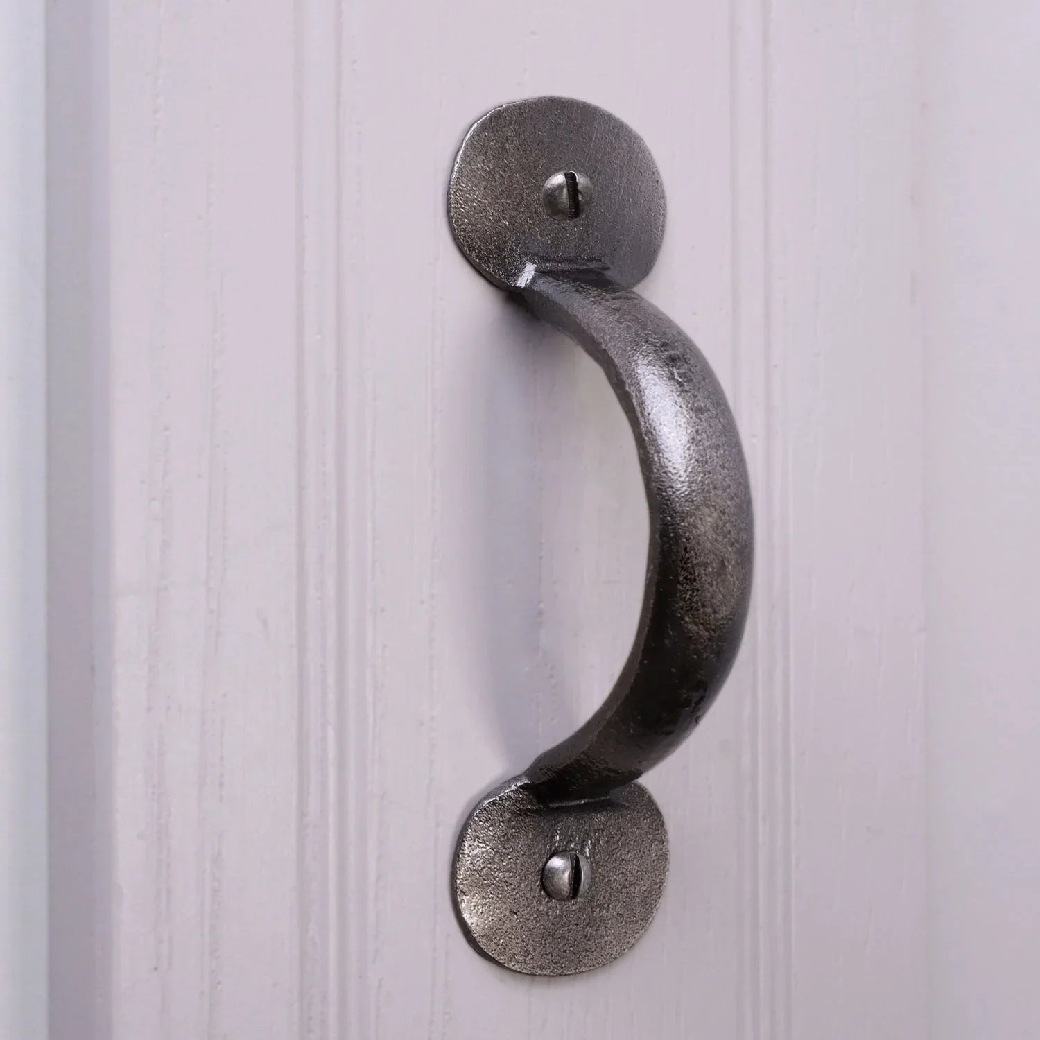 4", 6" or 8" Hand Forged Coinbase Pewter Pull Handle