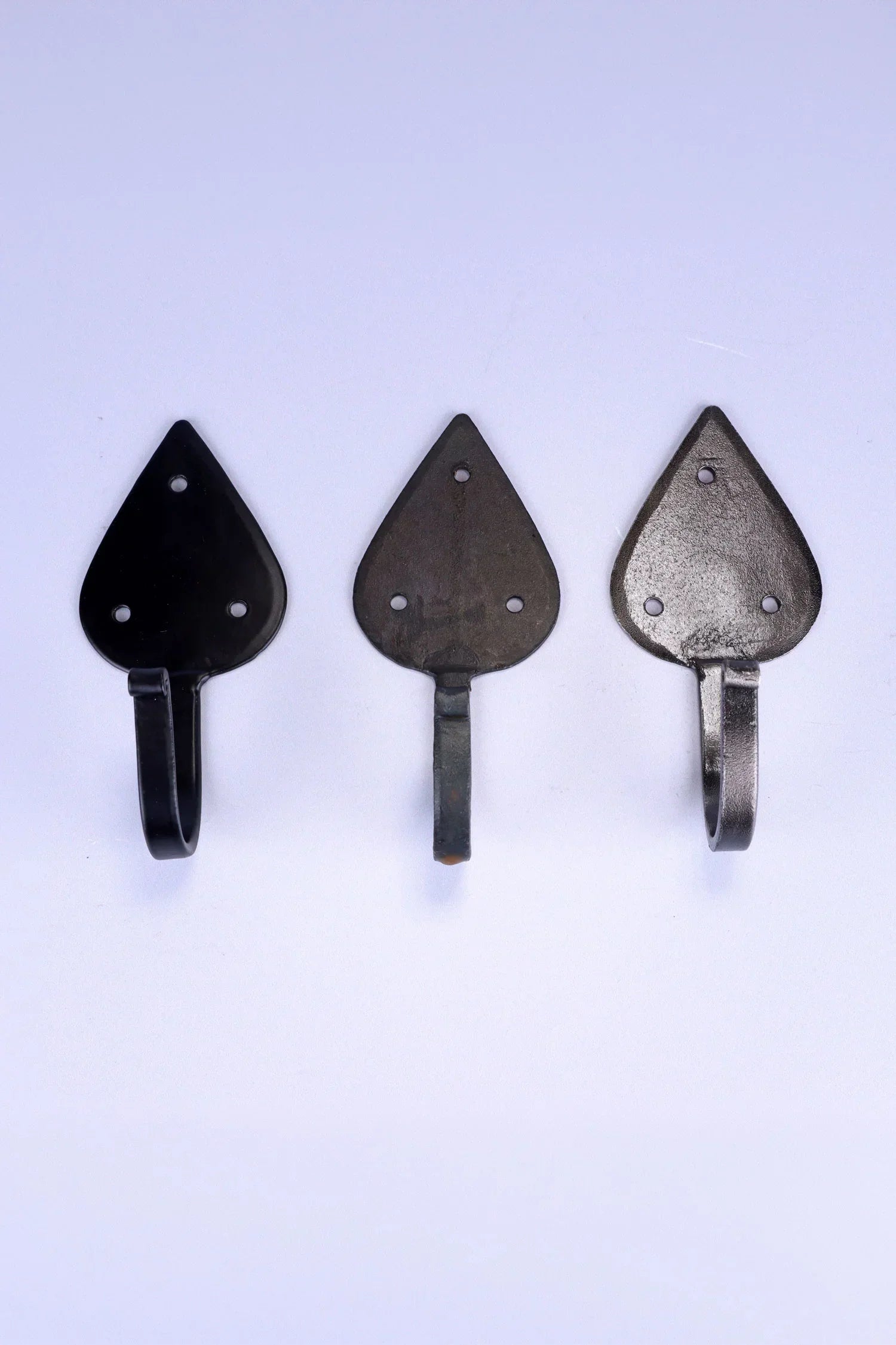 Traditional Teardrop Forged Wall Coat Hook — view 6, G Decor