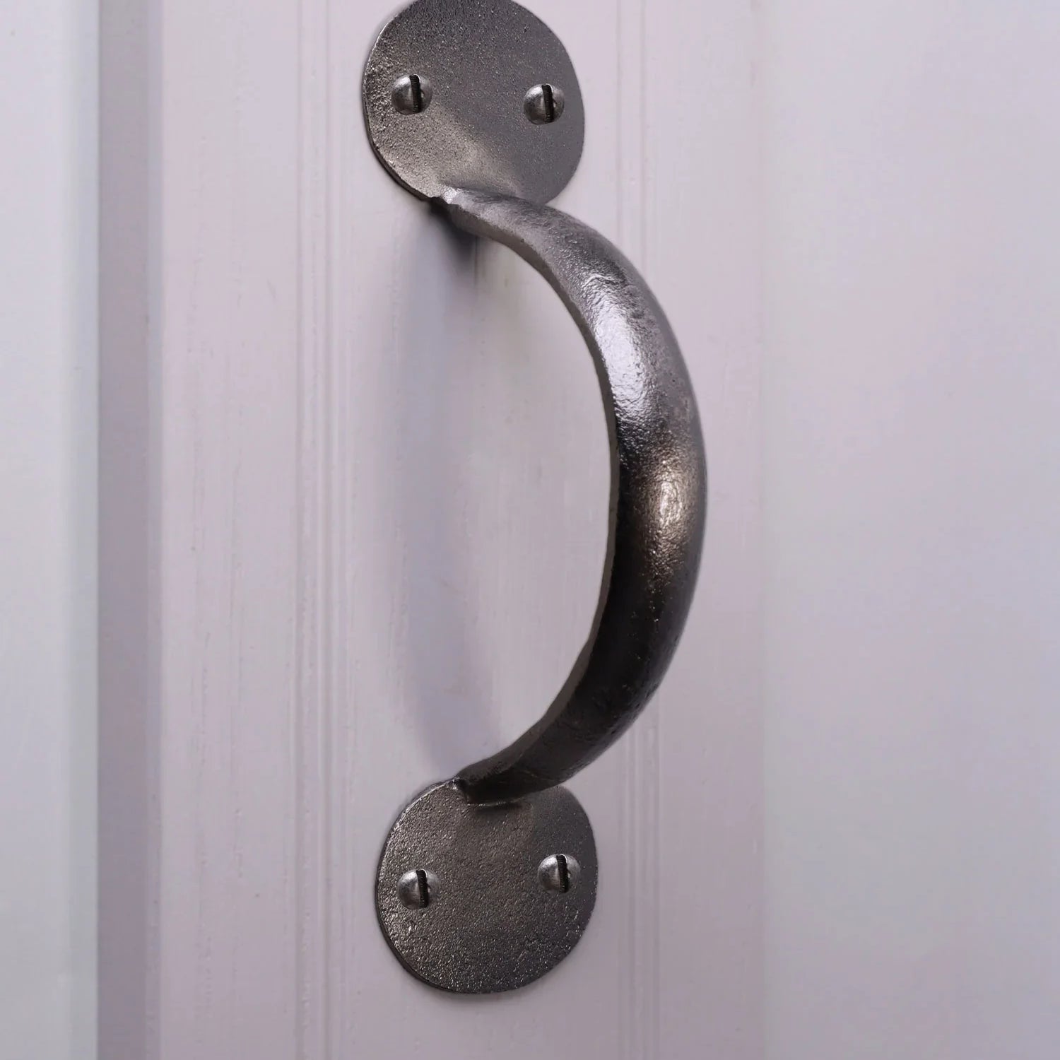 4", 6" or 8" Hand Forged Coinbase Pewter Pull Handle