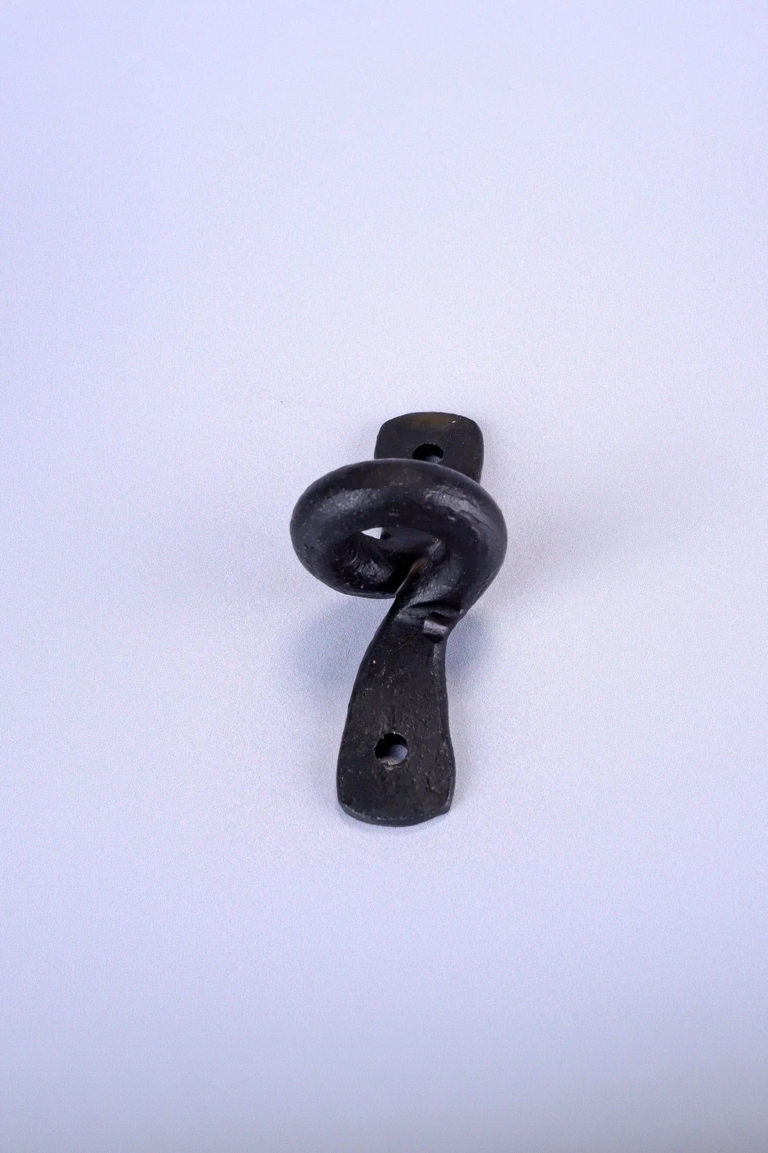 Hand-Forged Hook and Eye Cabin Fastener, Beeswax — view 9, G Decor