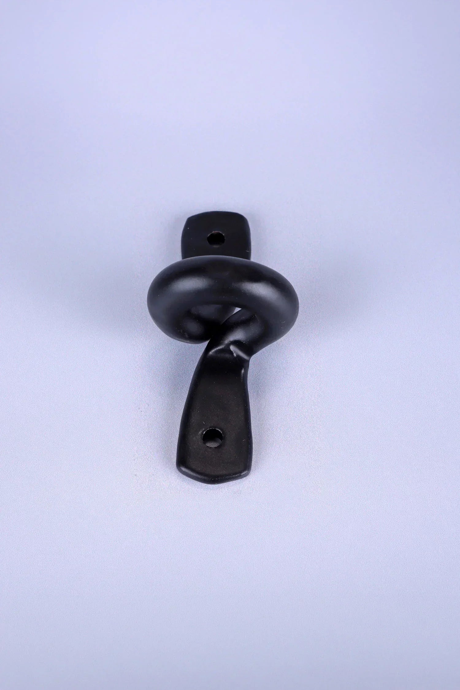 Hand-Forged Hook and Eye Cabin Fastener, Black — view 9, G Decor