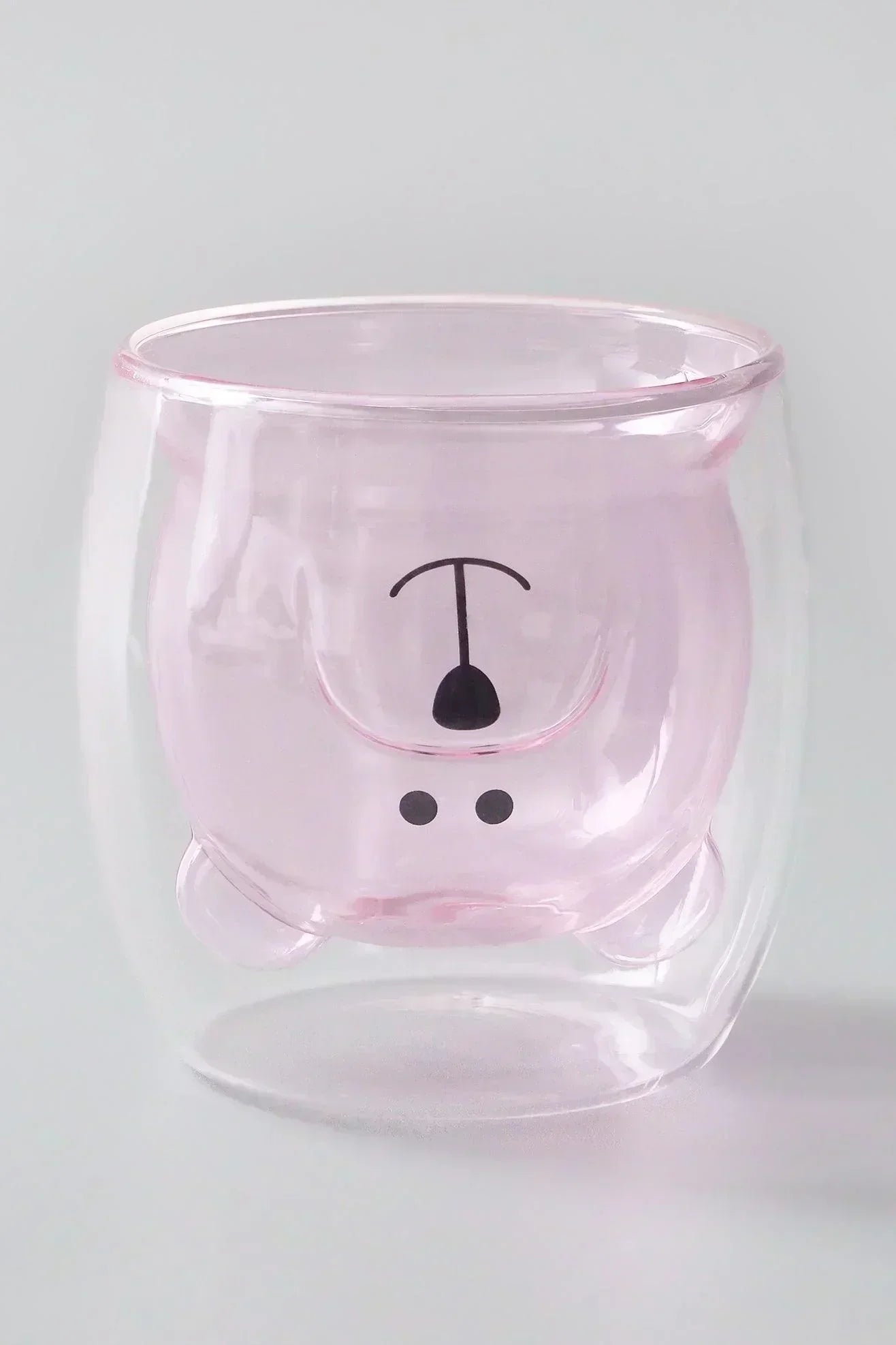 Teddy Bear Double-Walled Insulated Glass — alternate view, G Decor