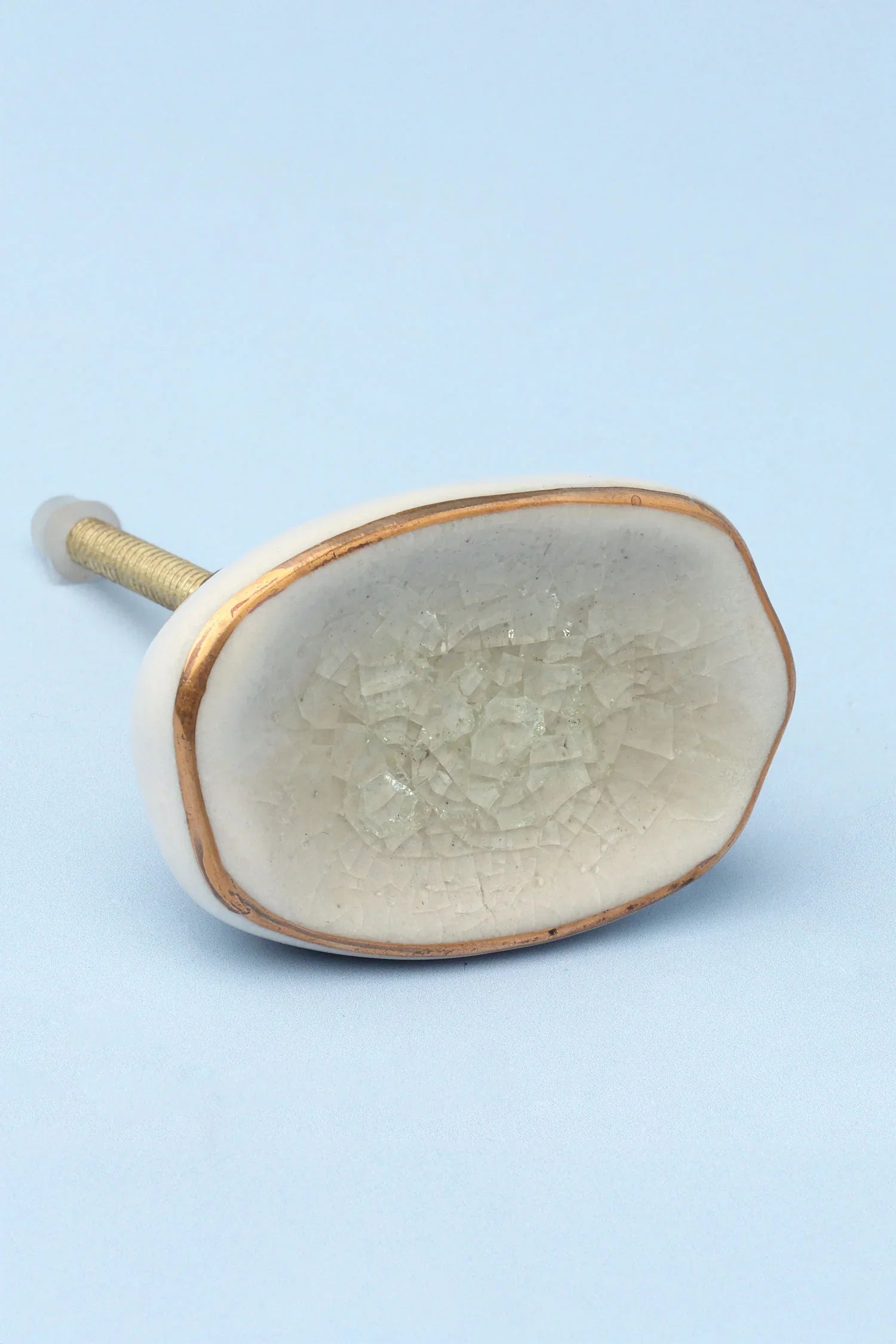 Capri Handmade & Handpainted Ceramic Door Knobs Cupboard Drawer Pull Door Handles - G Decor