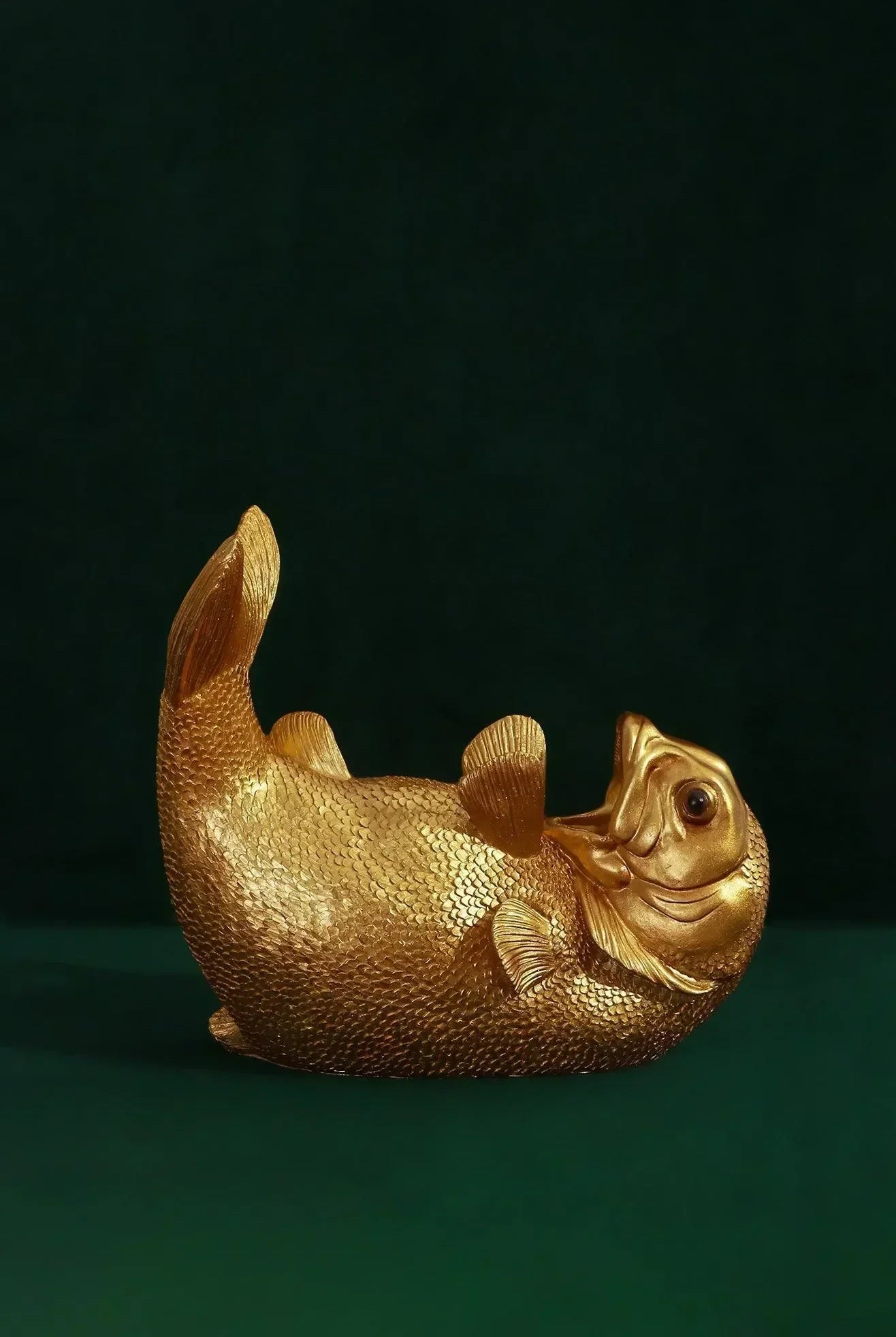 Elegant Brass Shape Bottle Holder In Gold - G Decor