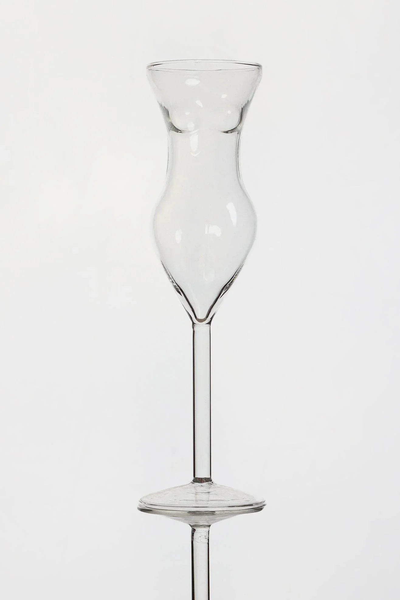 Femme Silhouette Champagne and Cocktail Glass — alternate view, G Decor