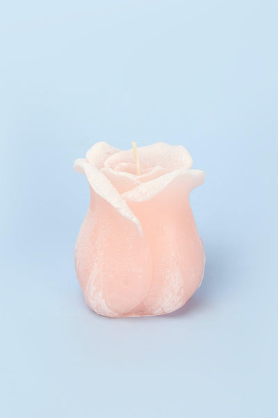 G Decor Candles & Candle Holders Pink Elegant Scented Pink Rose Decorative Candle