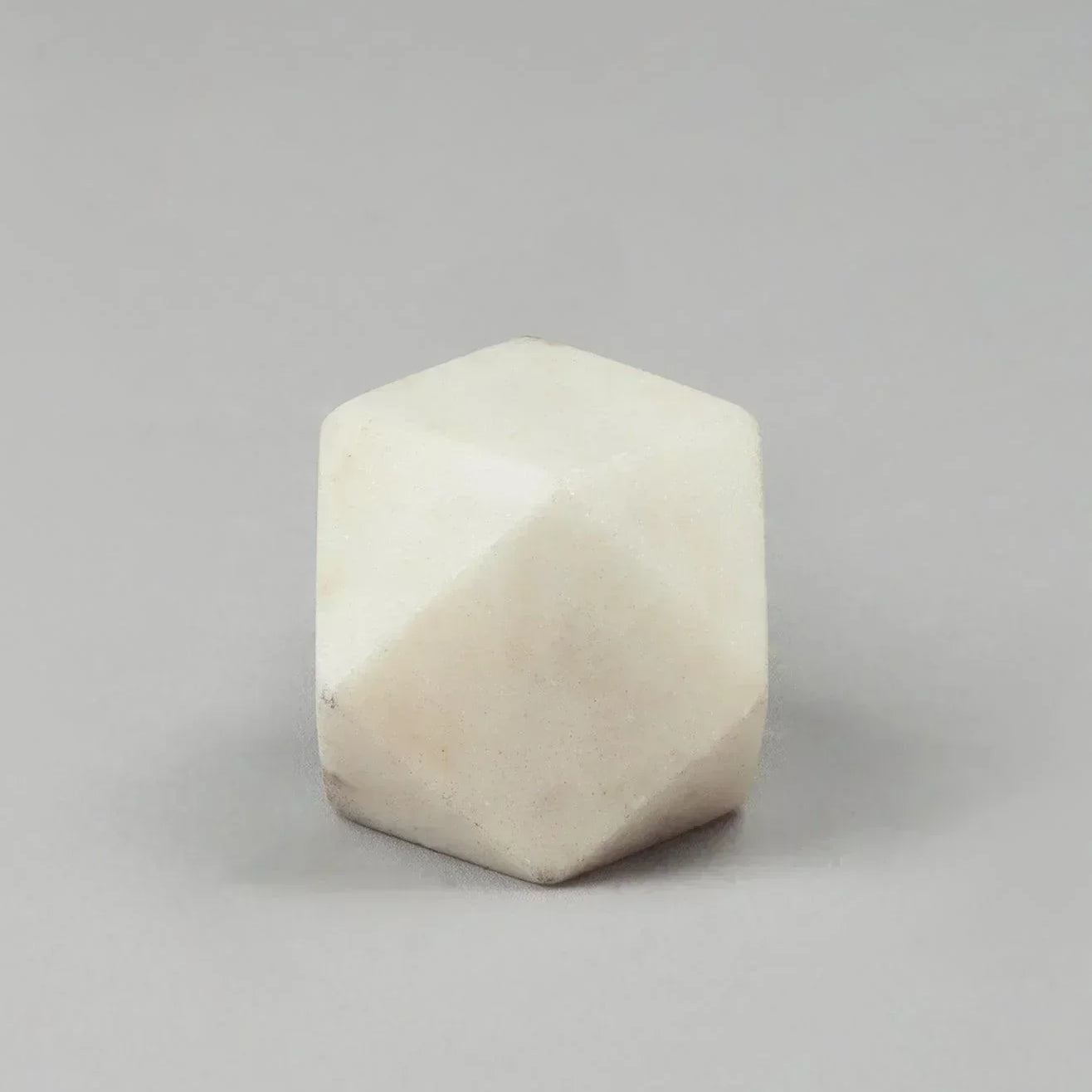 Estella Handcrafted White Marble Cabinet Pull Knob - G Decor