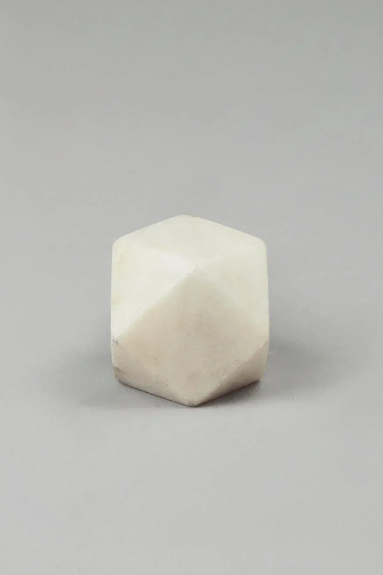 Estella White Marble Cabinet Pull Knob — close-up view, G Decor