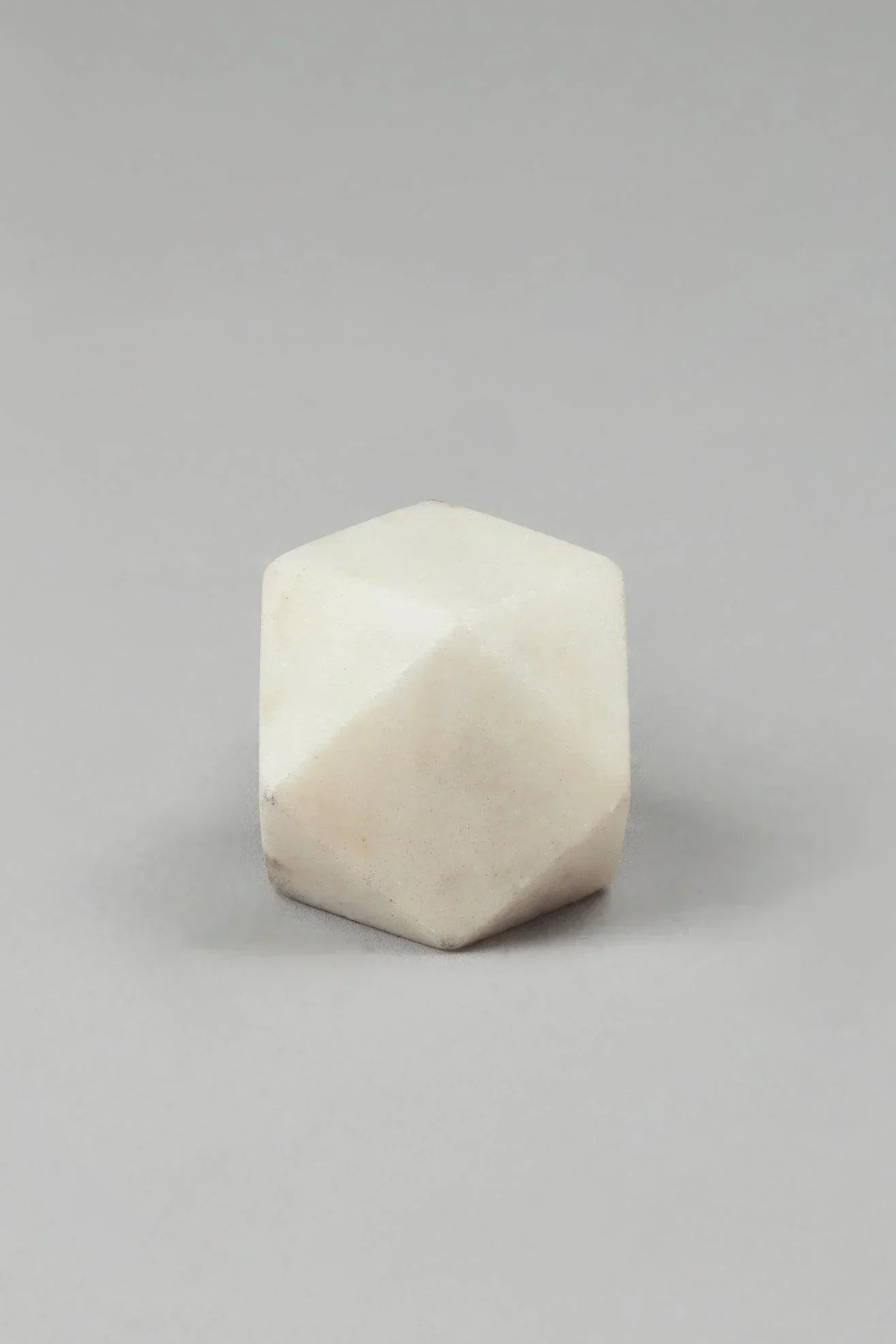 Estella Handcrafted White Marble Cabinet Pull Knob - G Decor