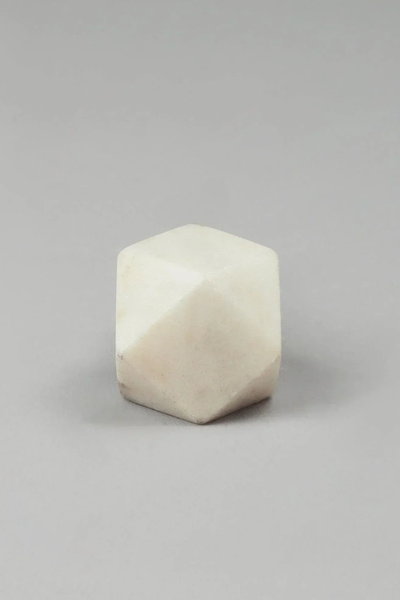 Estella Handcrafted White Marble Cabinet Pull Knob - G Decor
