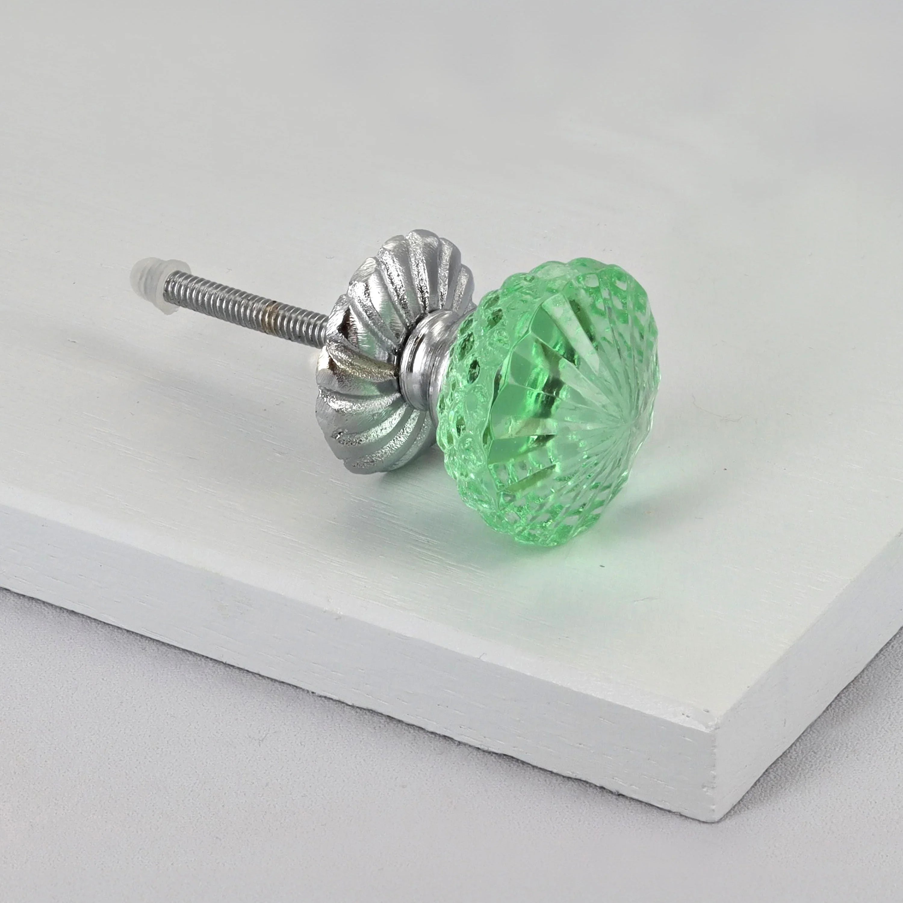 Glacier Jam Crystal Glass Pull Knobs - G Decor