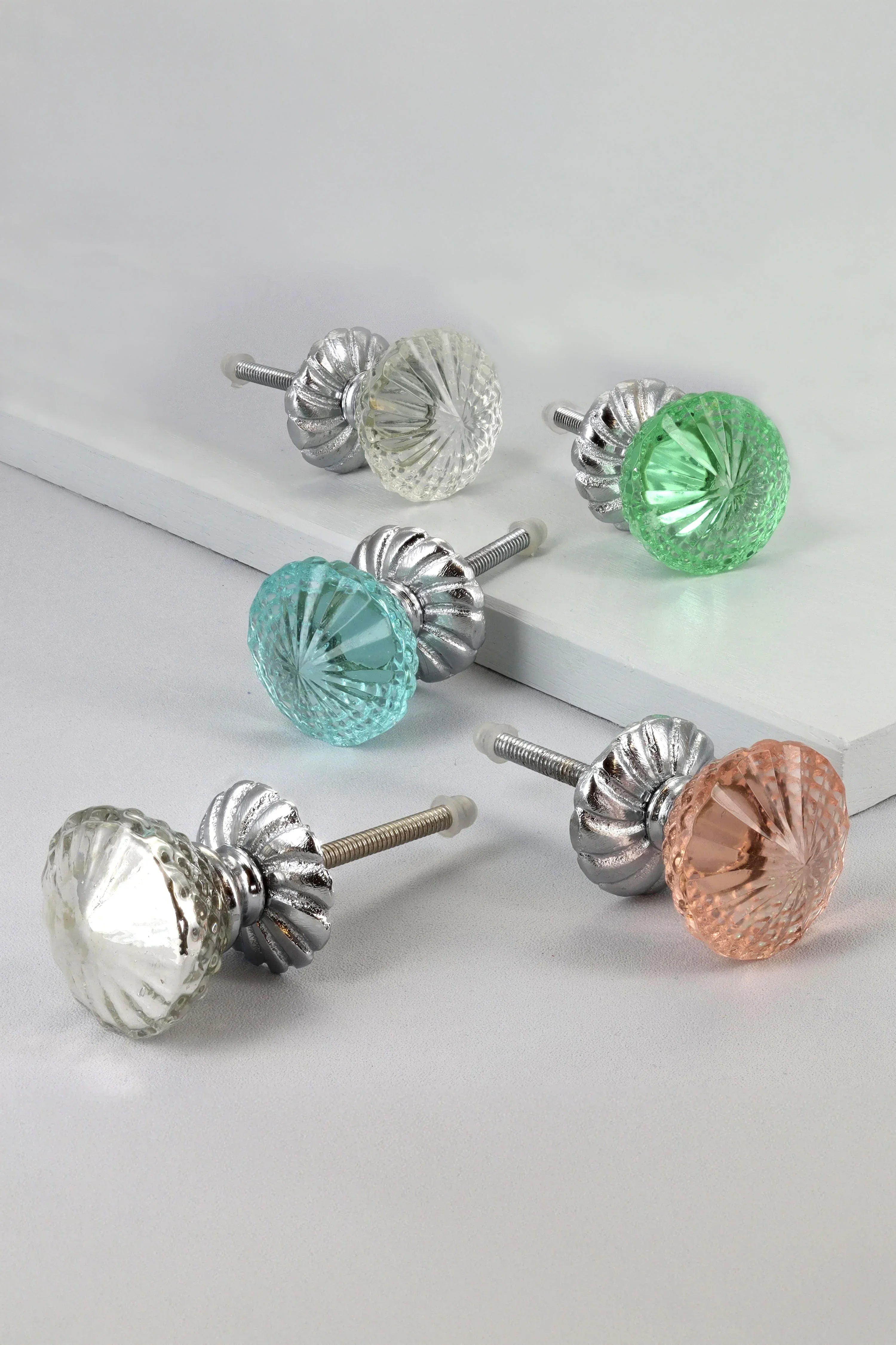 glacier-jam-crystal-glass-pull-knobs-g-decor-81111 - G Decor