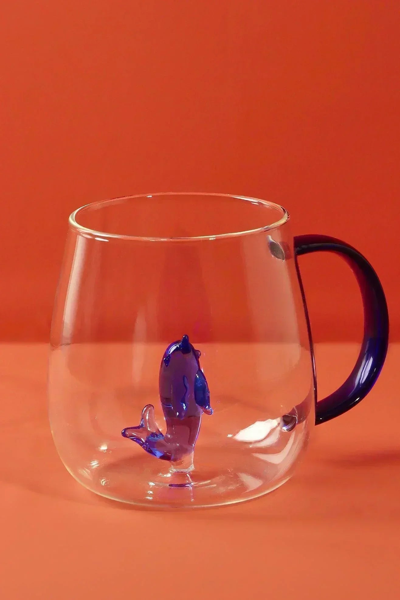 Surprise Glass Mug with Hidden 3D Figurine — lifestyle view, G Decor