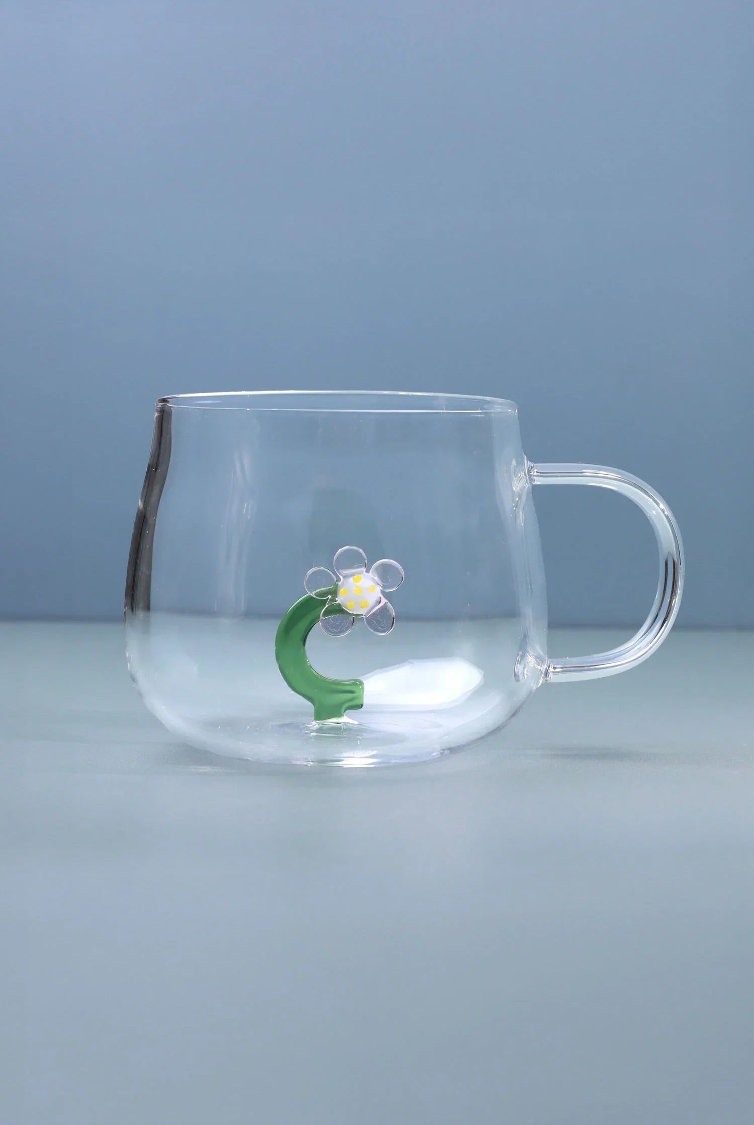 Handmade Monogram Glass Florist Personalised Alphabet Letters 3D Tea & Coffee Mugs – A to Z - G Decor