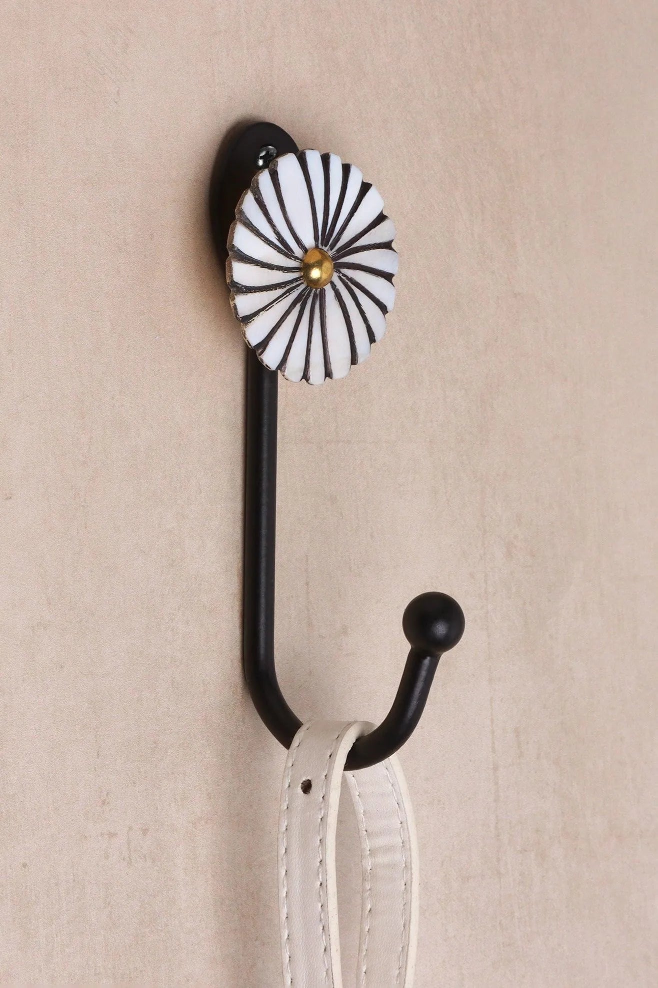 Hand-Painted Mother of Pearl Charm Wall Coat Hook — G Decor