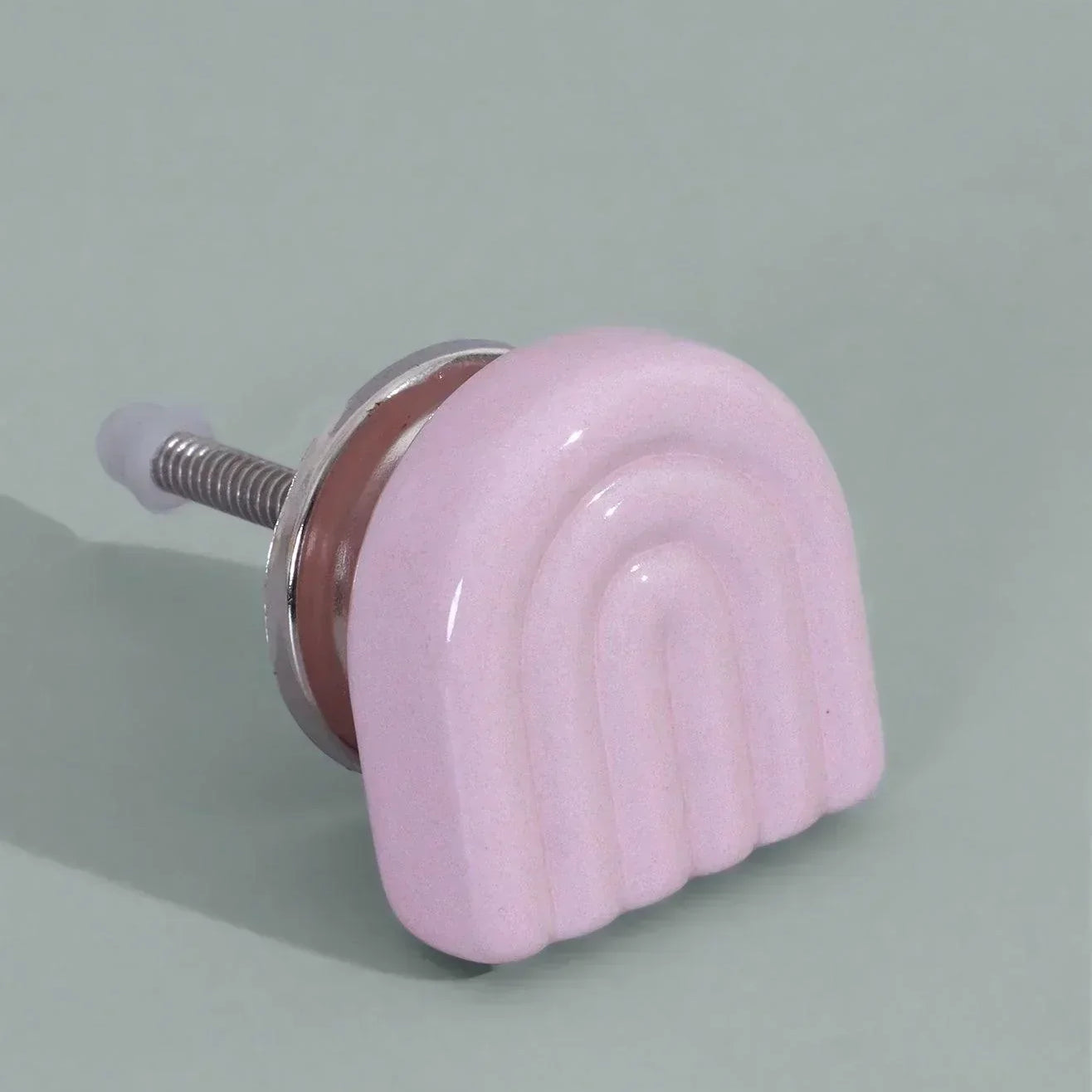 Happy Rainbow Pastel Ceramic Door Knobs - G Decor