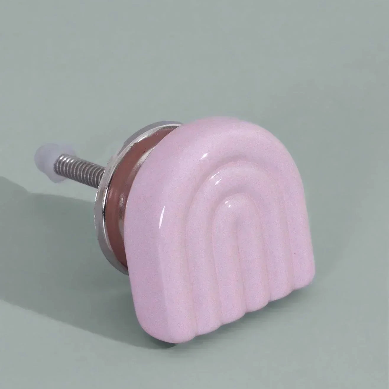 Happy Rainbow Pastel Ceramic Door Knobs - G Decor