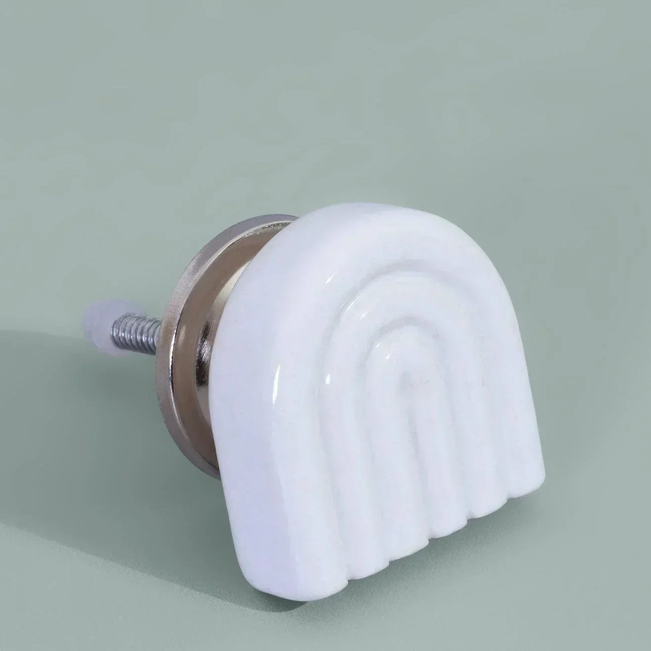 Happy Rainbow Pastel Ceramic Door Knobs - G Decor