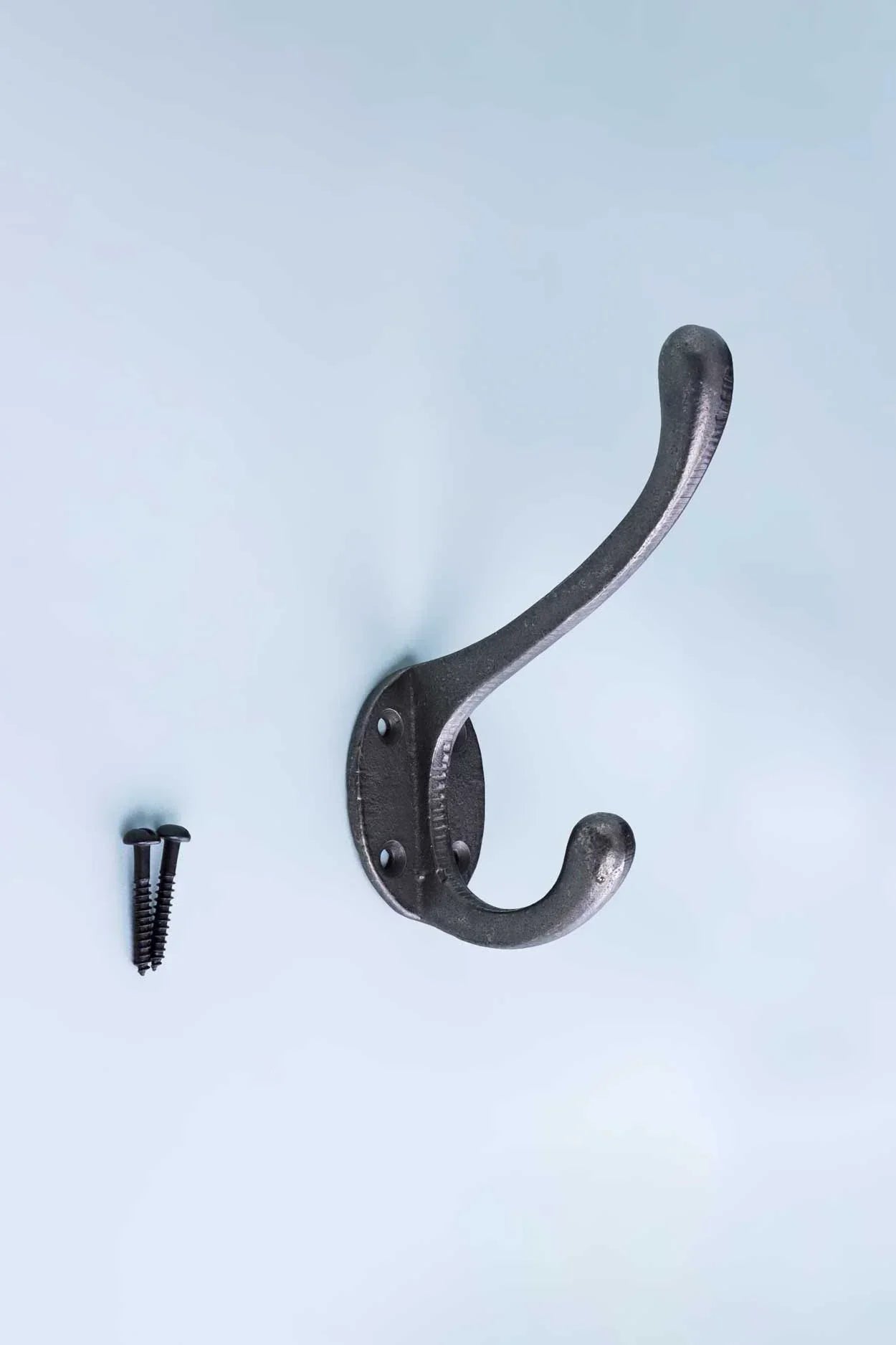 Heavy-Duty Antique Cast Iron Decorative Coat Hooks — view 7, G Decor
