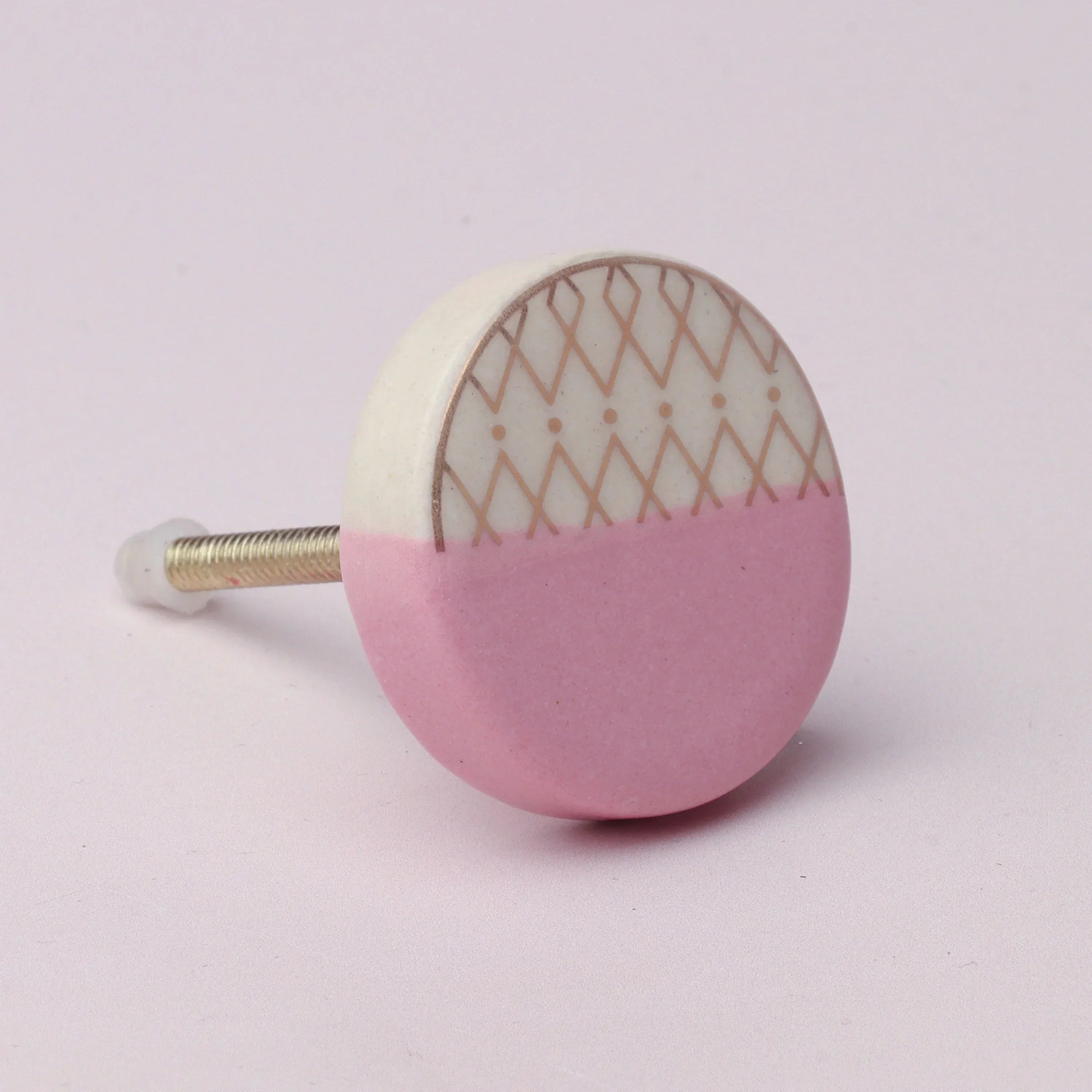 Oro Ceramic Door Knob & Handle Chic Finish - G Decor