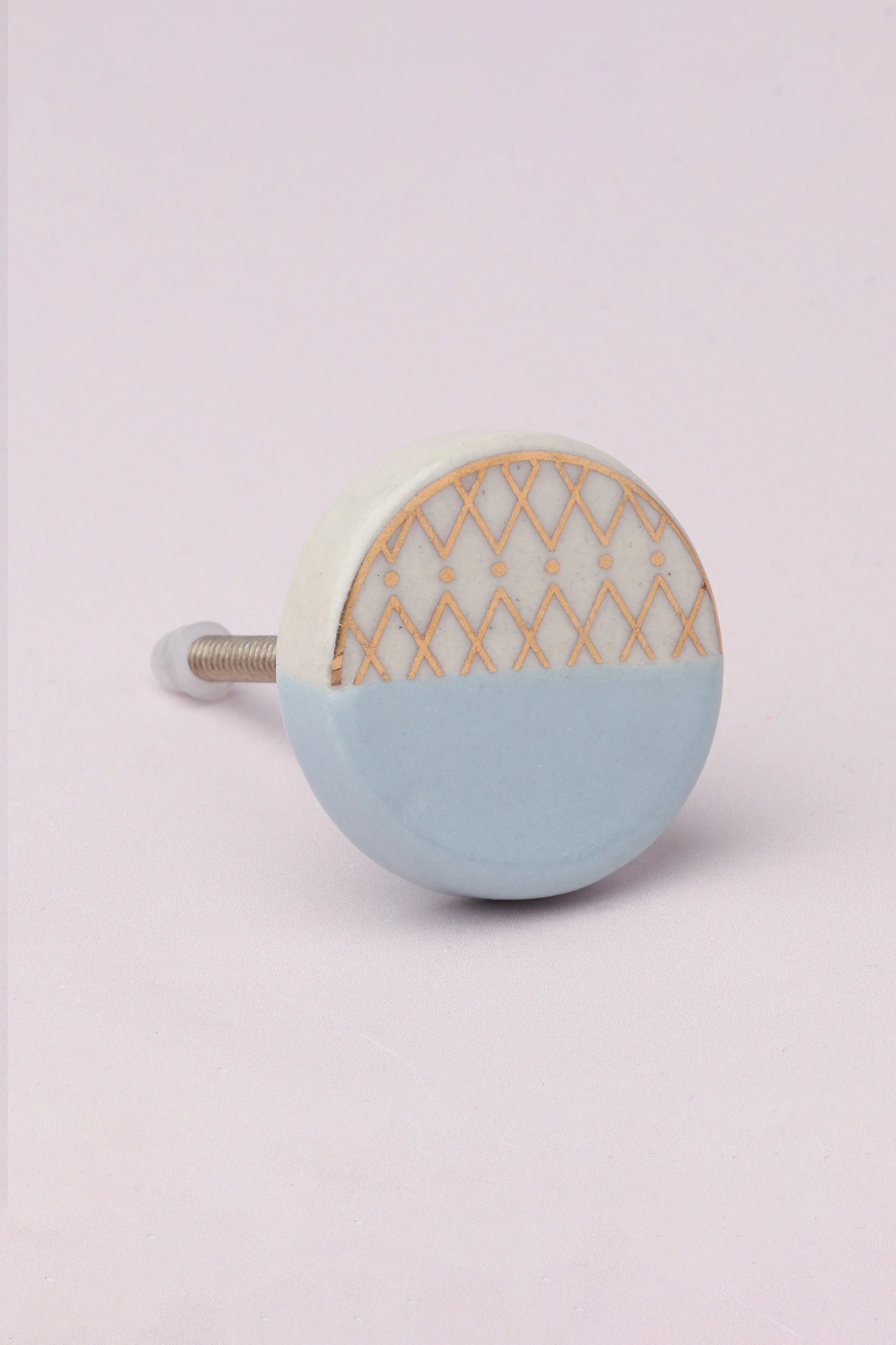 Oro Ceramic Door Knob & Handle Chic Finish - G Decor