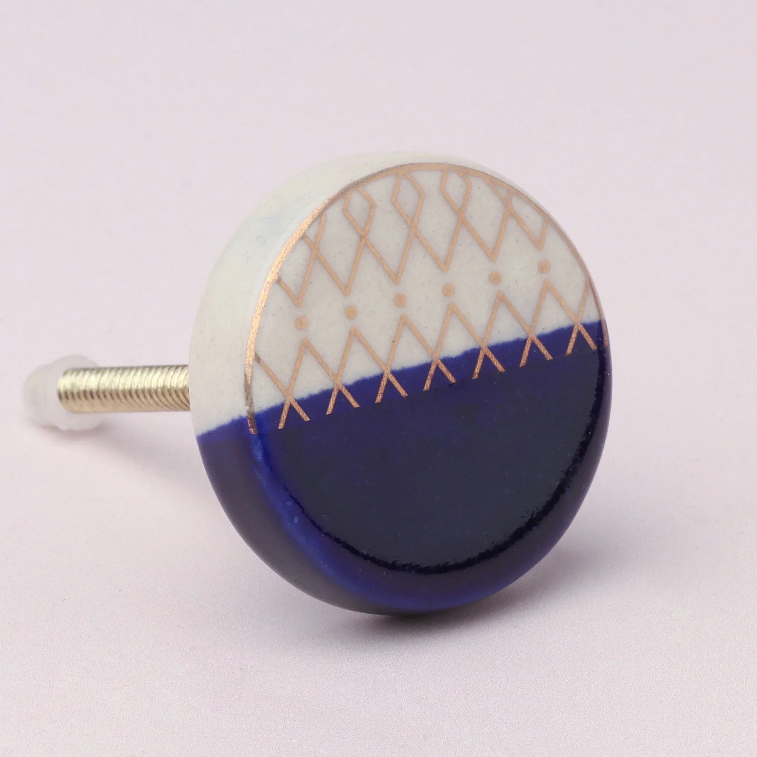 Oro Ceramic Door Knob & Handle Chic Finish - G Decor