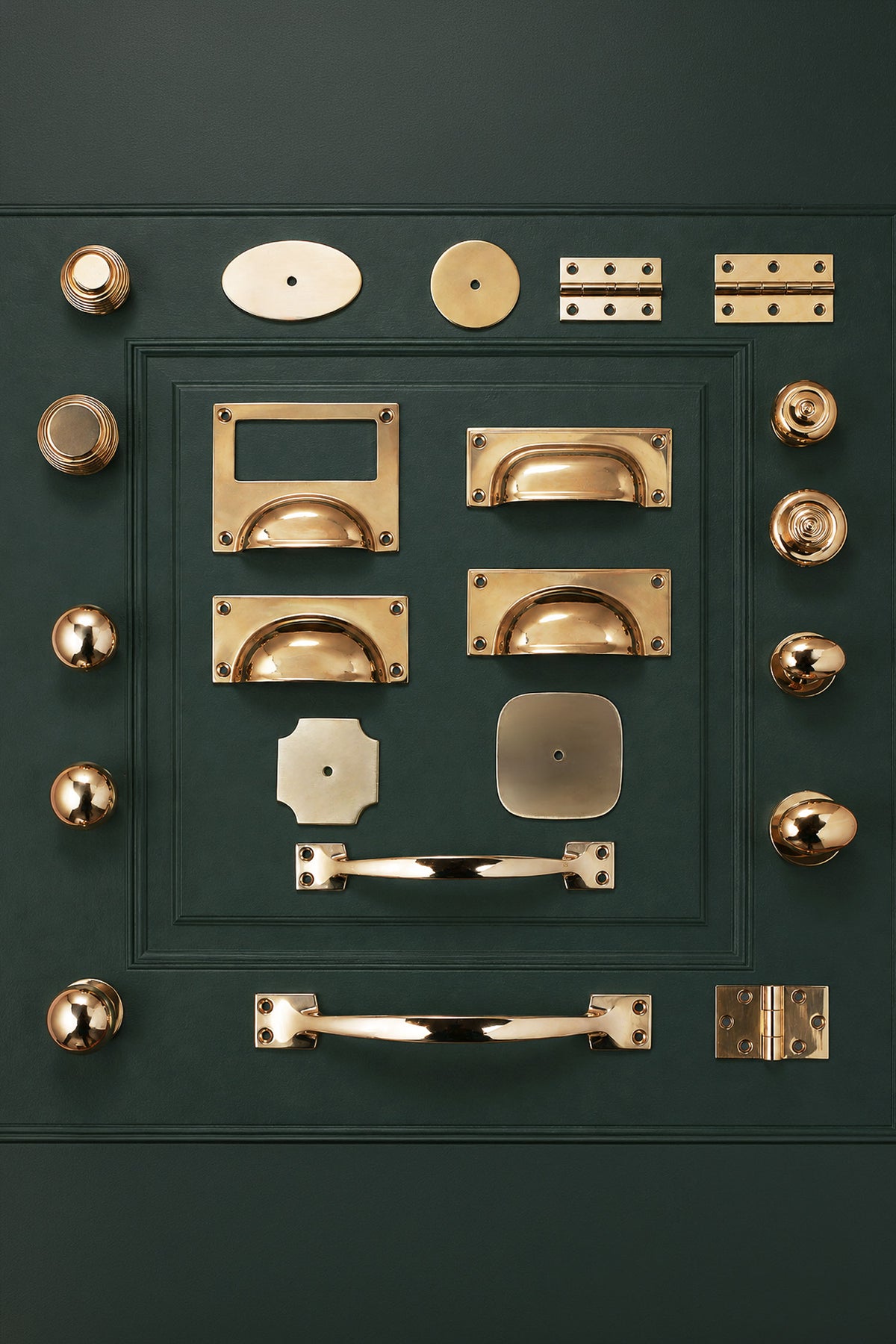Polished Brass Collection 1 solid brass hardware