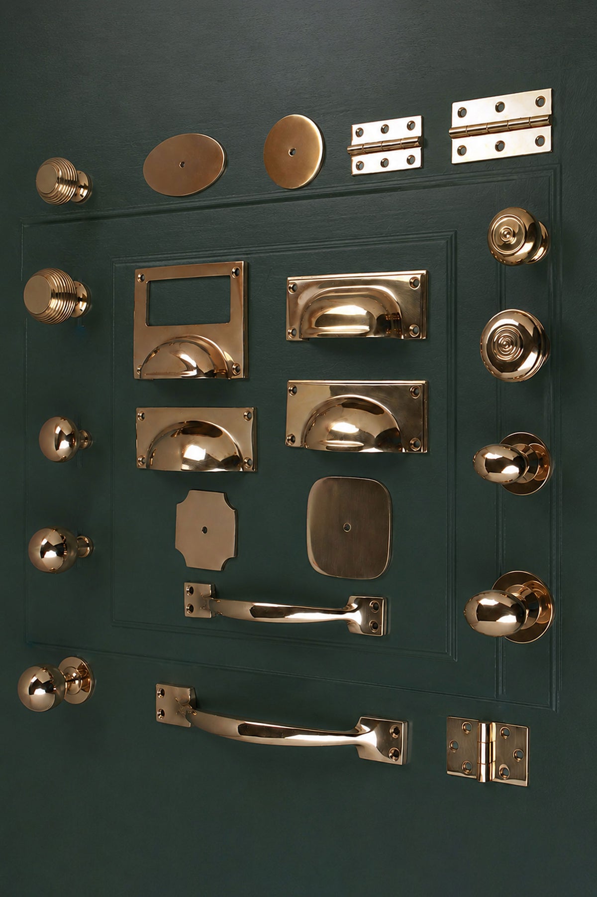 Polished Brass Collection 1 solid brass hardware, second view