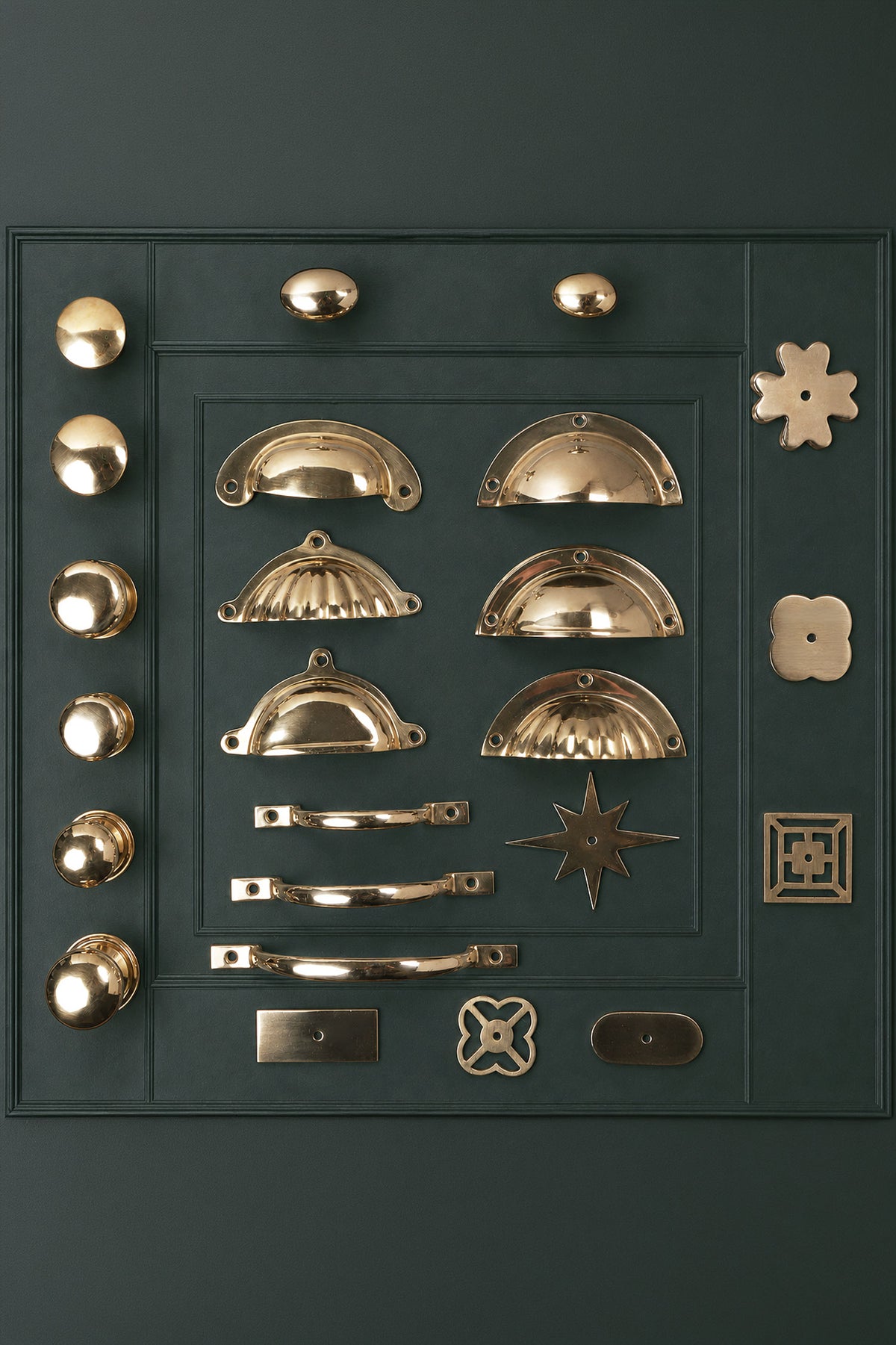 Polished Brass Collection 2 solid brass hardware