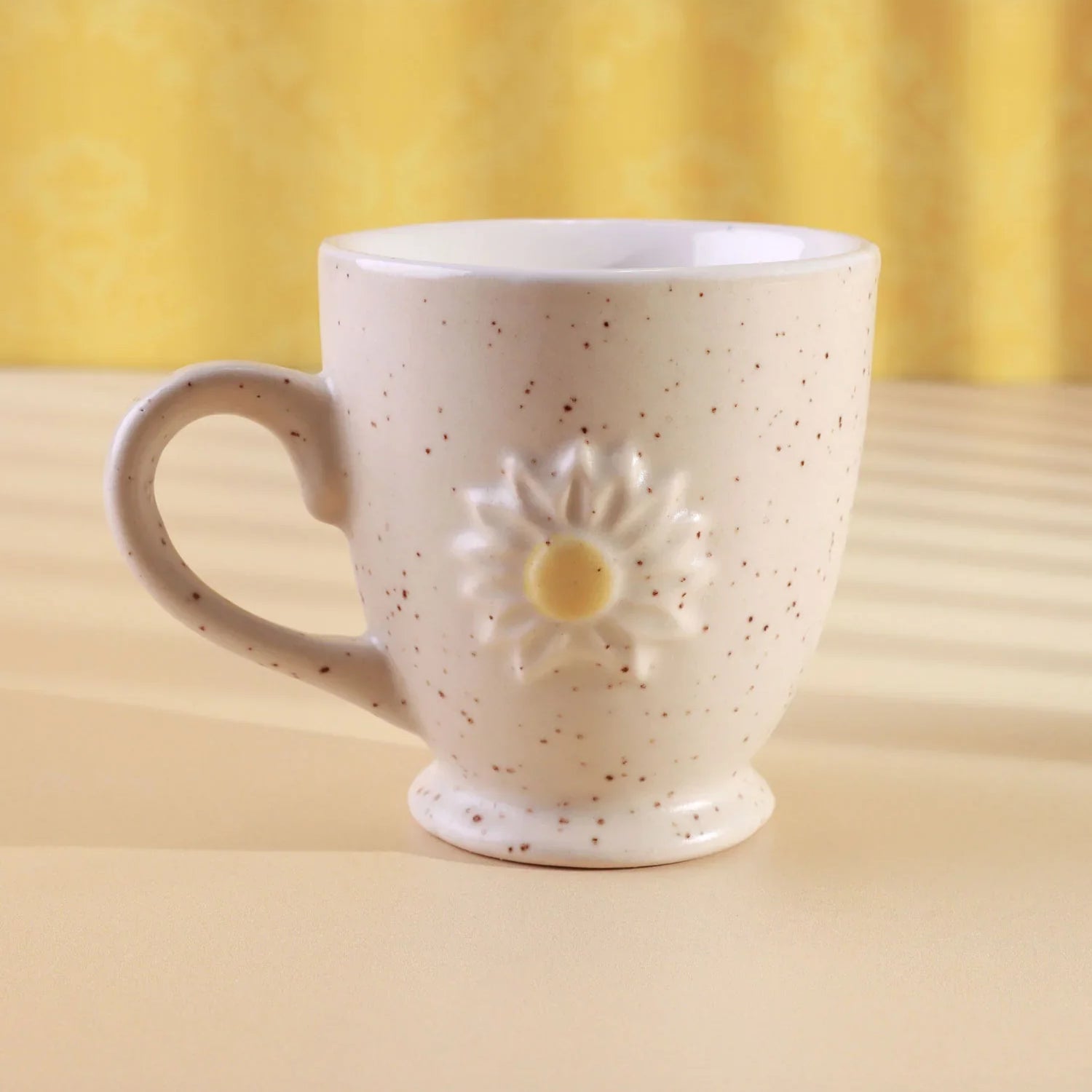 Tea, Coffee & Espresso Mug Collection Handmade & Hand-Painted Daisy Press Ceramic Cups - G Decor