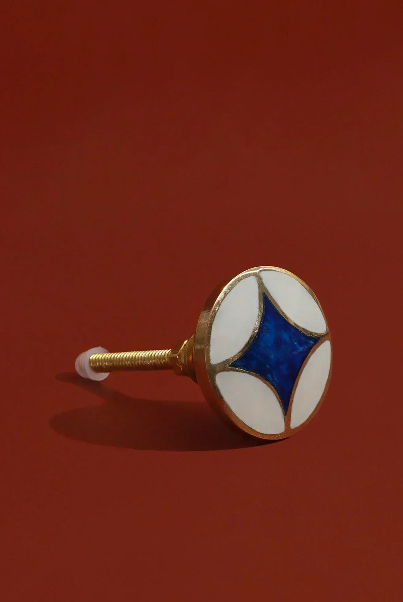 Toledo Mother of Pearl Gold Brass Pull Knobs - G Decor