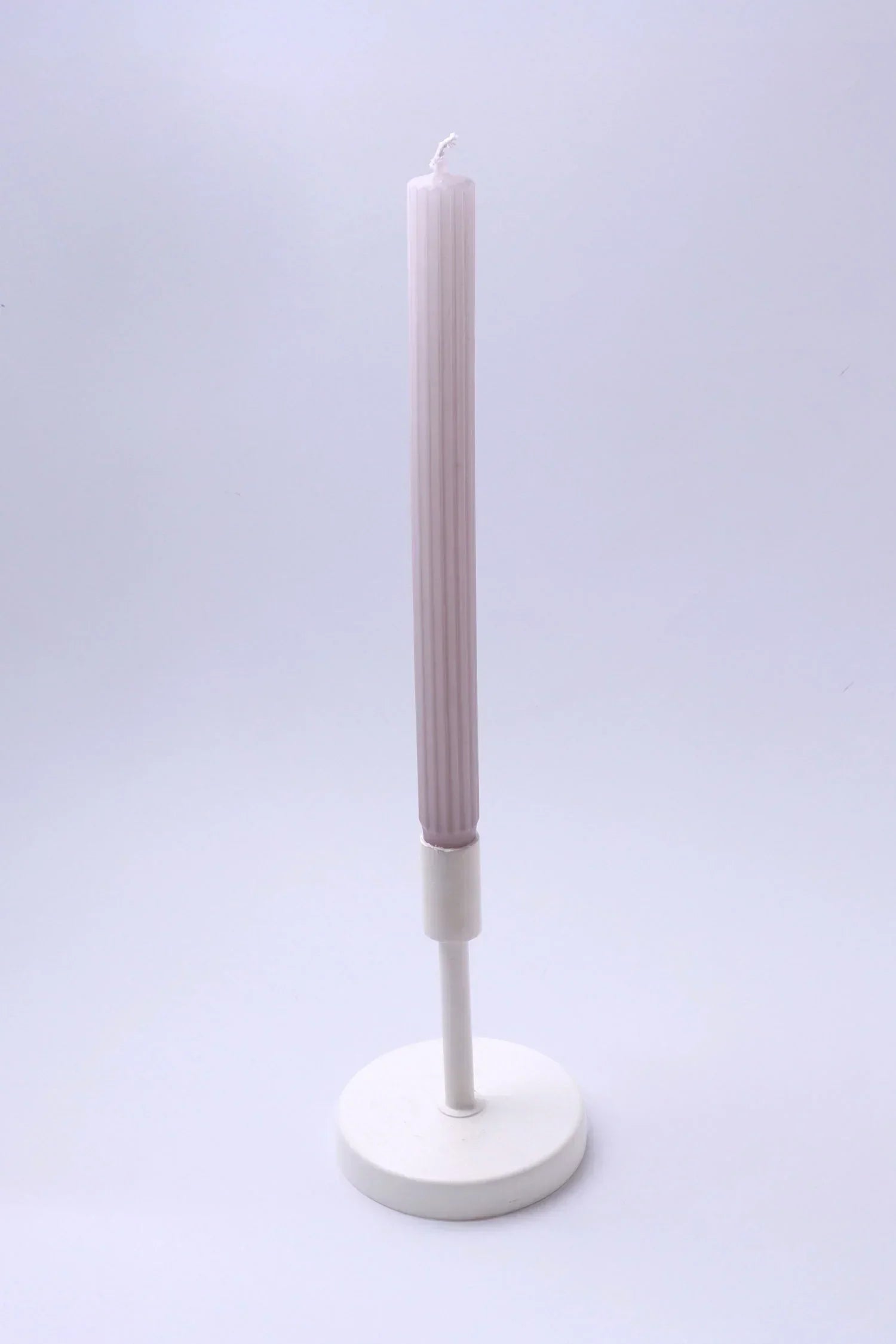 velluto-rosato-set-of-2-extra-tall-dinner-and-taper-candles-with-ribbed-velvet-matte-finish-g-decor-32684 - G Decor