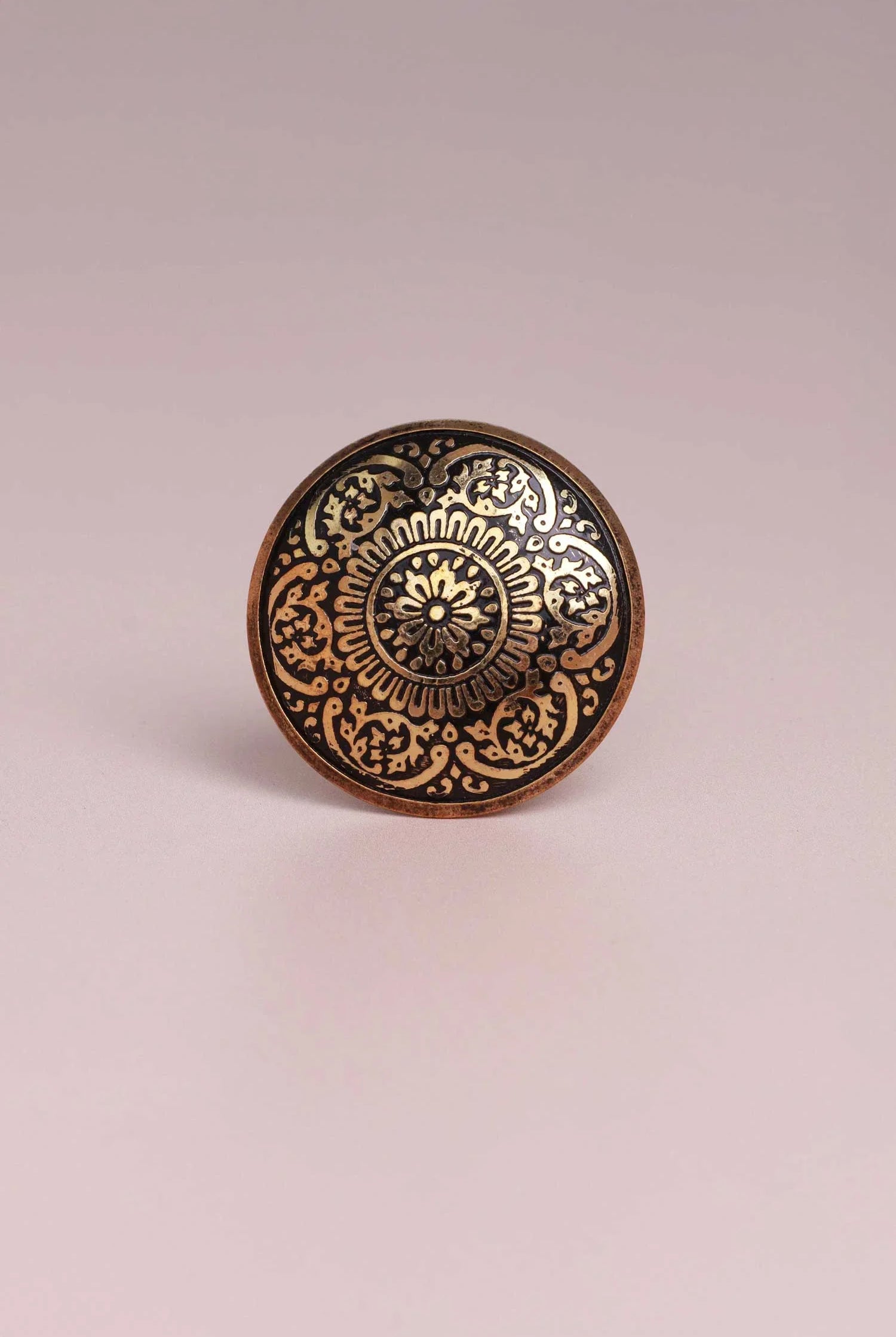 Versailles Vintage Gold Brass Door Knob & Pull Handle - G Decor