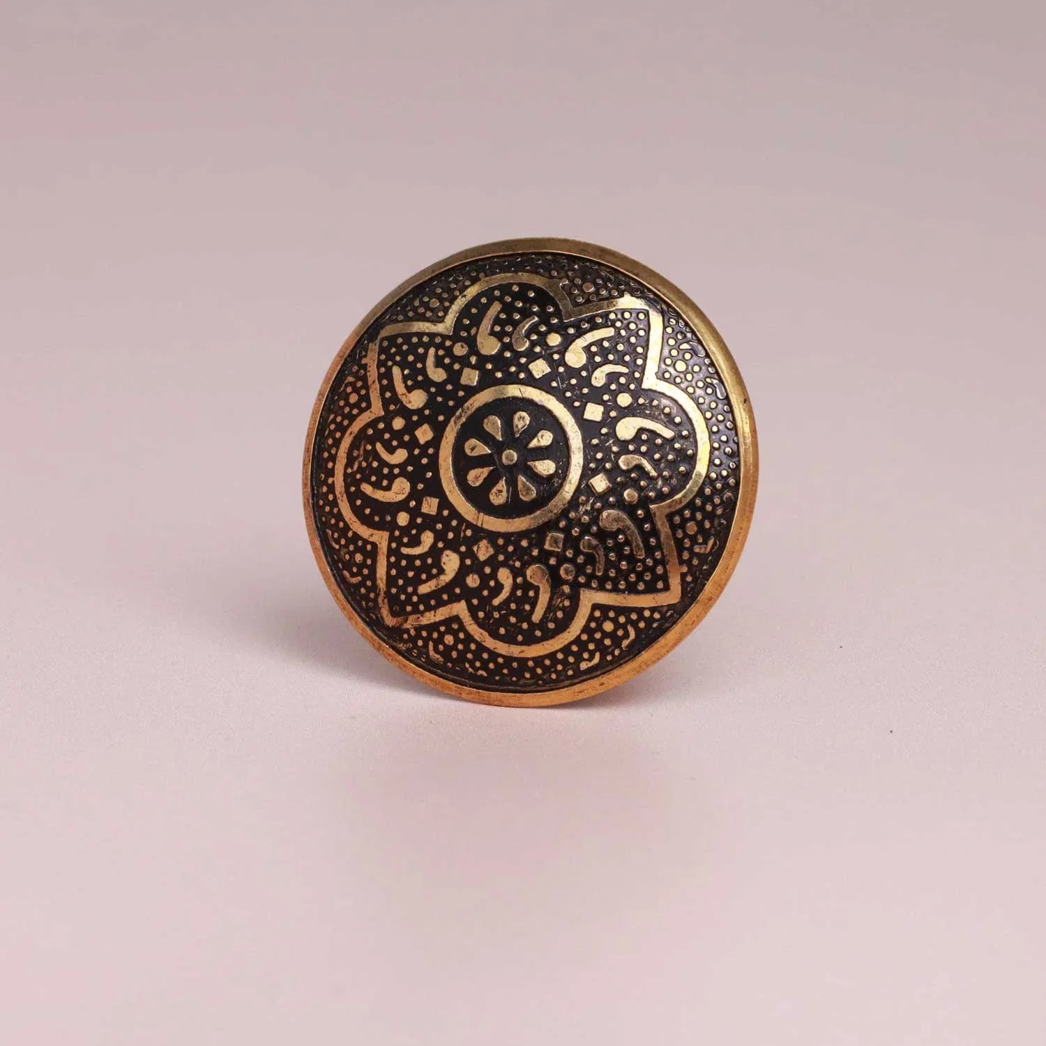 Versailles Vintage Gold Brass Door Knob & Pull Handle - G Decor