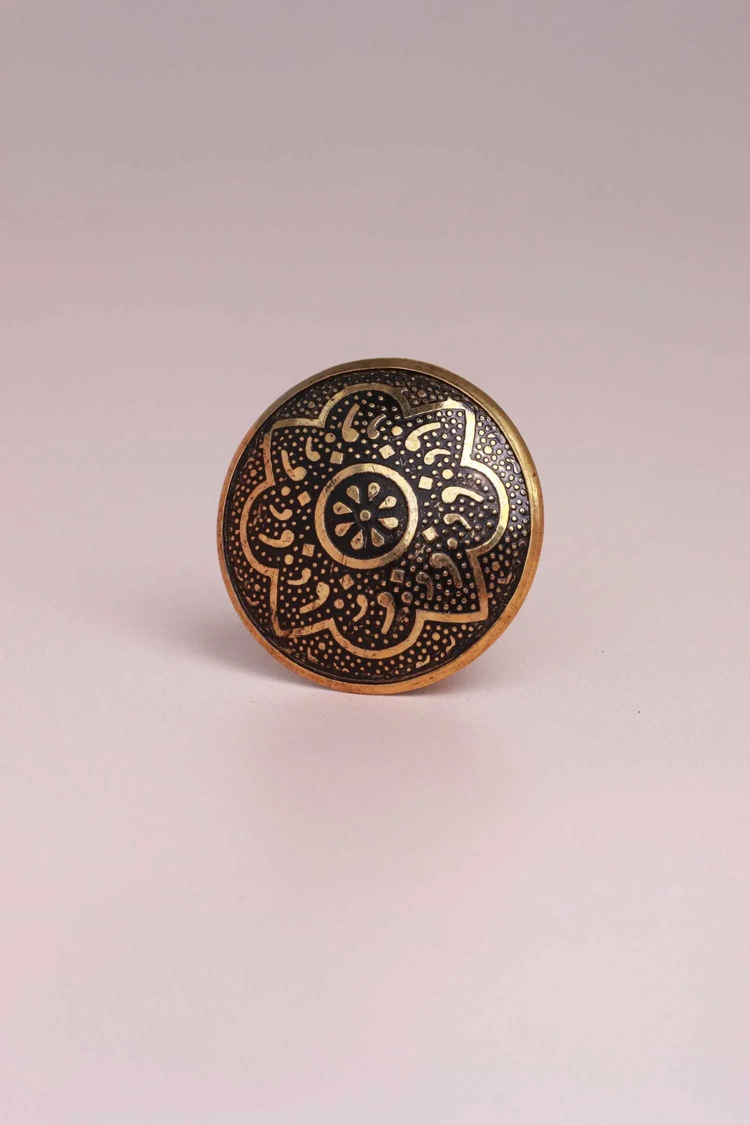 versailles-vintage-gold-brass-door-knob-and-pull-handle-g-decor-28775 - G Decor