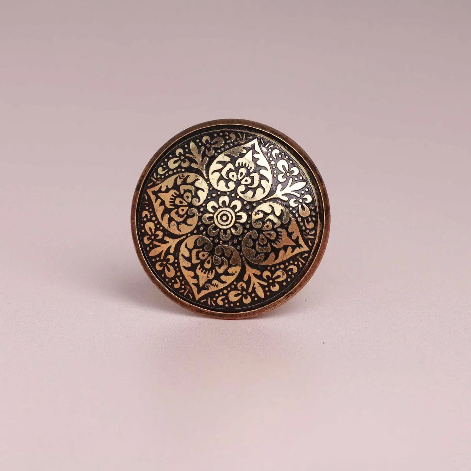 Versailles Vintage Gold Brass Door Knob & Pull Handle - G Decor