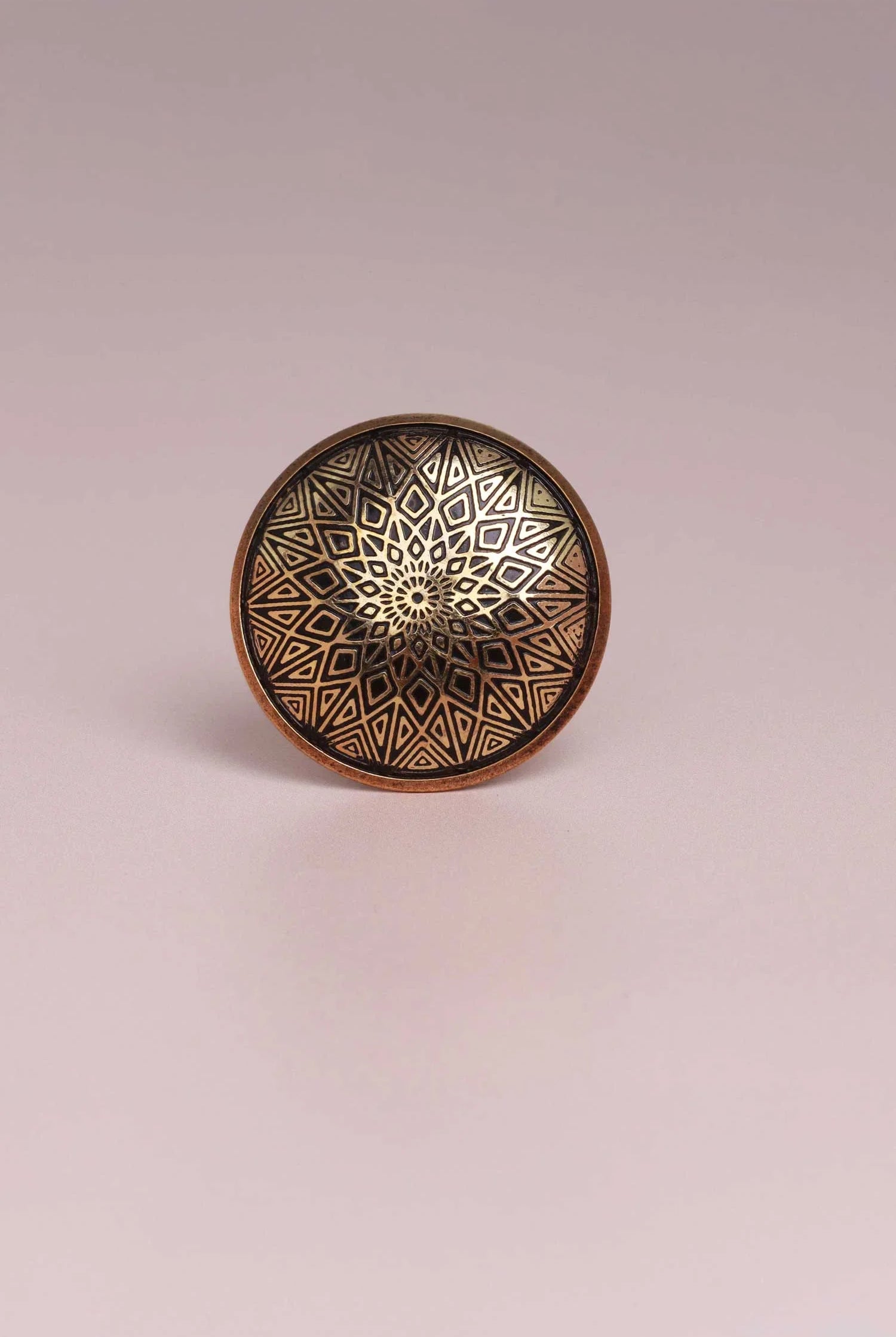 Versailles Vintage Gold Brass Door Knob & Pull Handle - G Decor