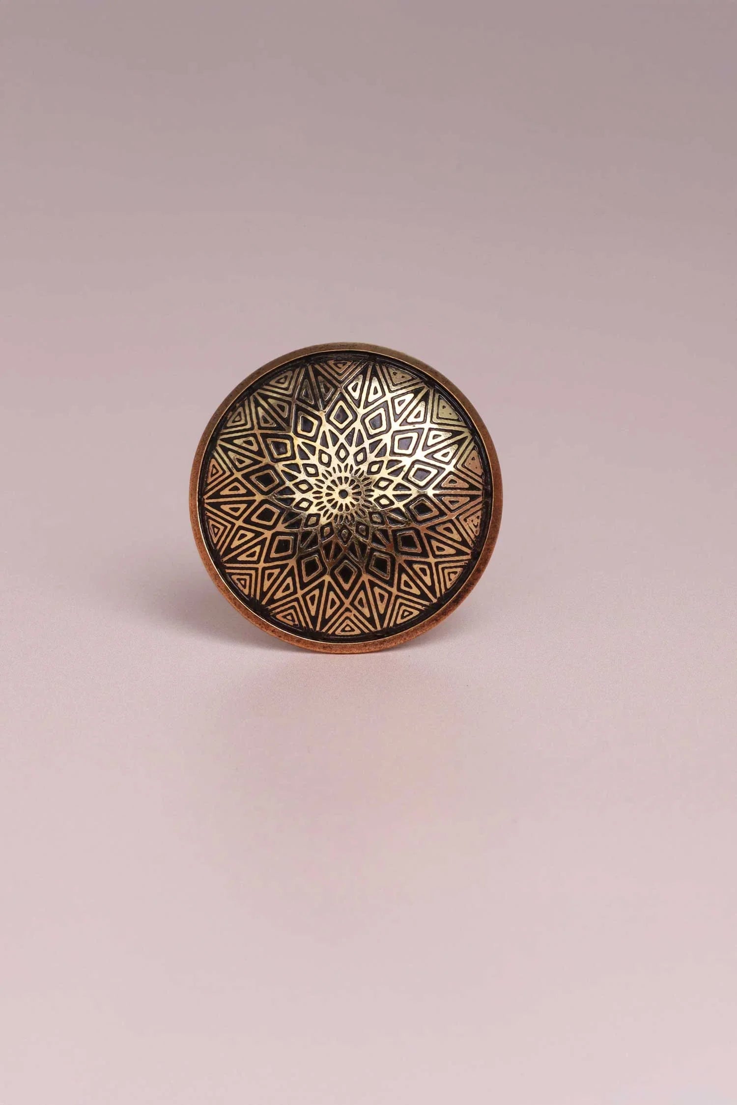 Versailles Vintage Gold Brass Door Knob & Pull Handle - G Decor