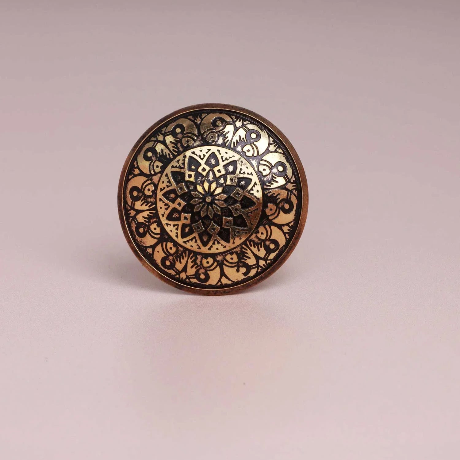 Versailles Vintage Gold Brass Door Knob & Pull Handle - G Decor