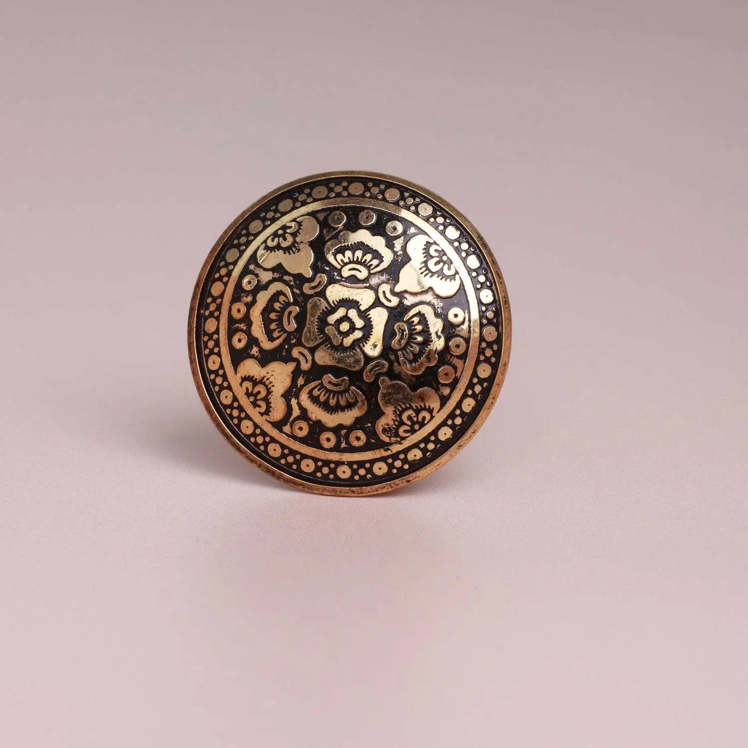 Versailles Vintage Gold Brass Door Knob & Pull Handle - G Decor