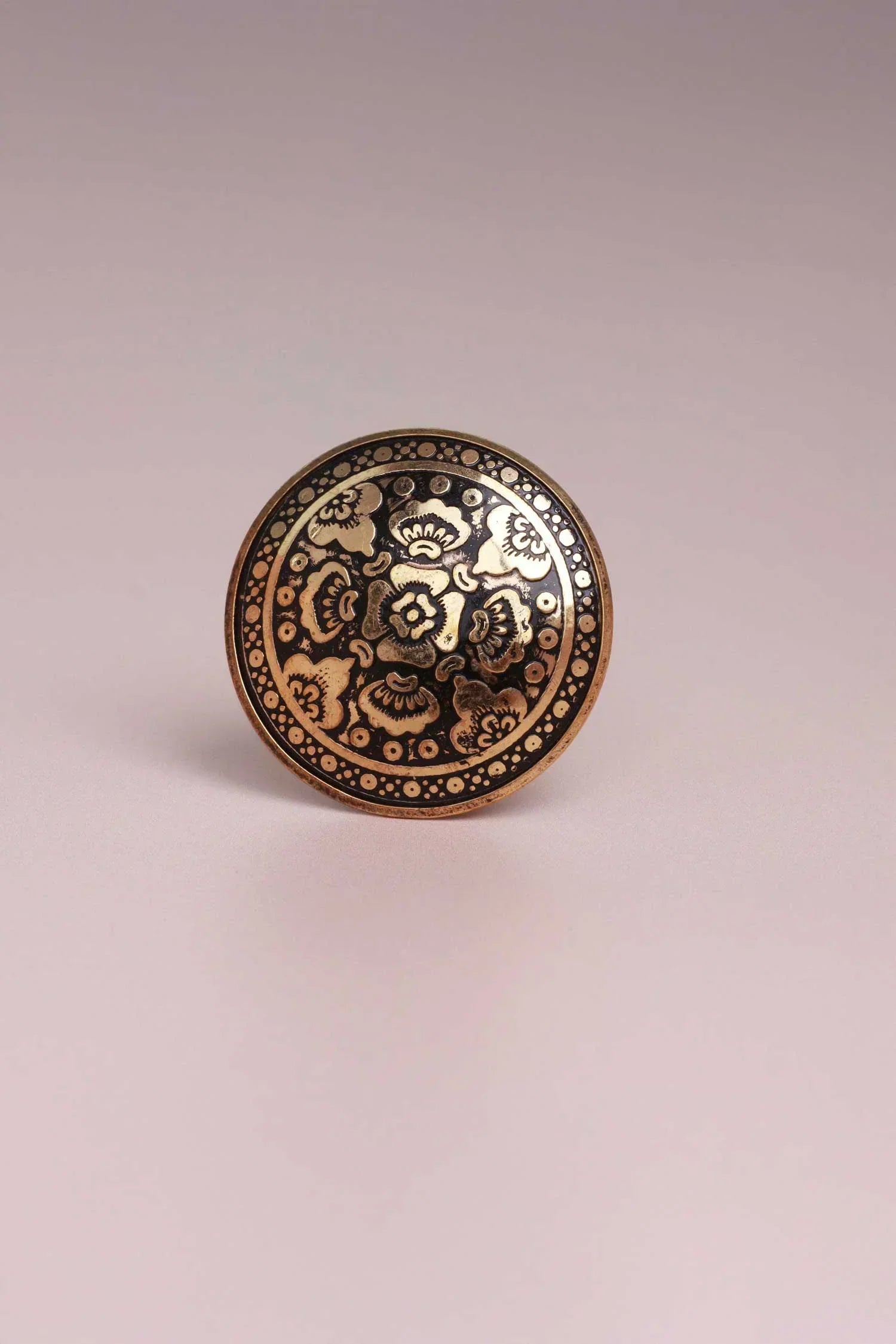 versailles-vintage-gold-brass-door-knob-and-pull-handle-g-decor-63781 - G Decor