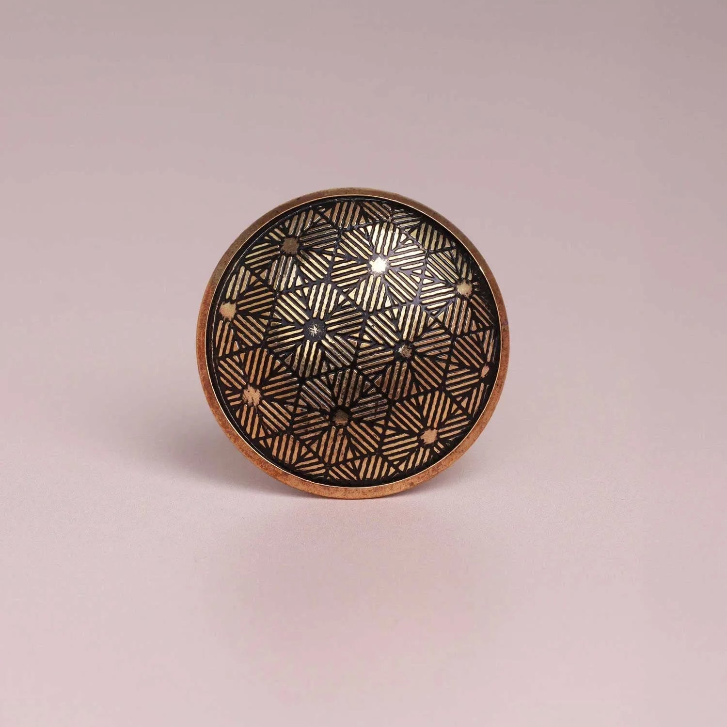 Versailles Vintage Gold Brass Door Knob & Pull Handle - G Decor