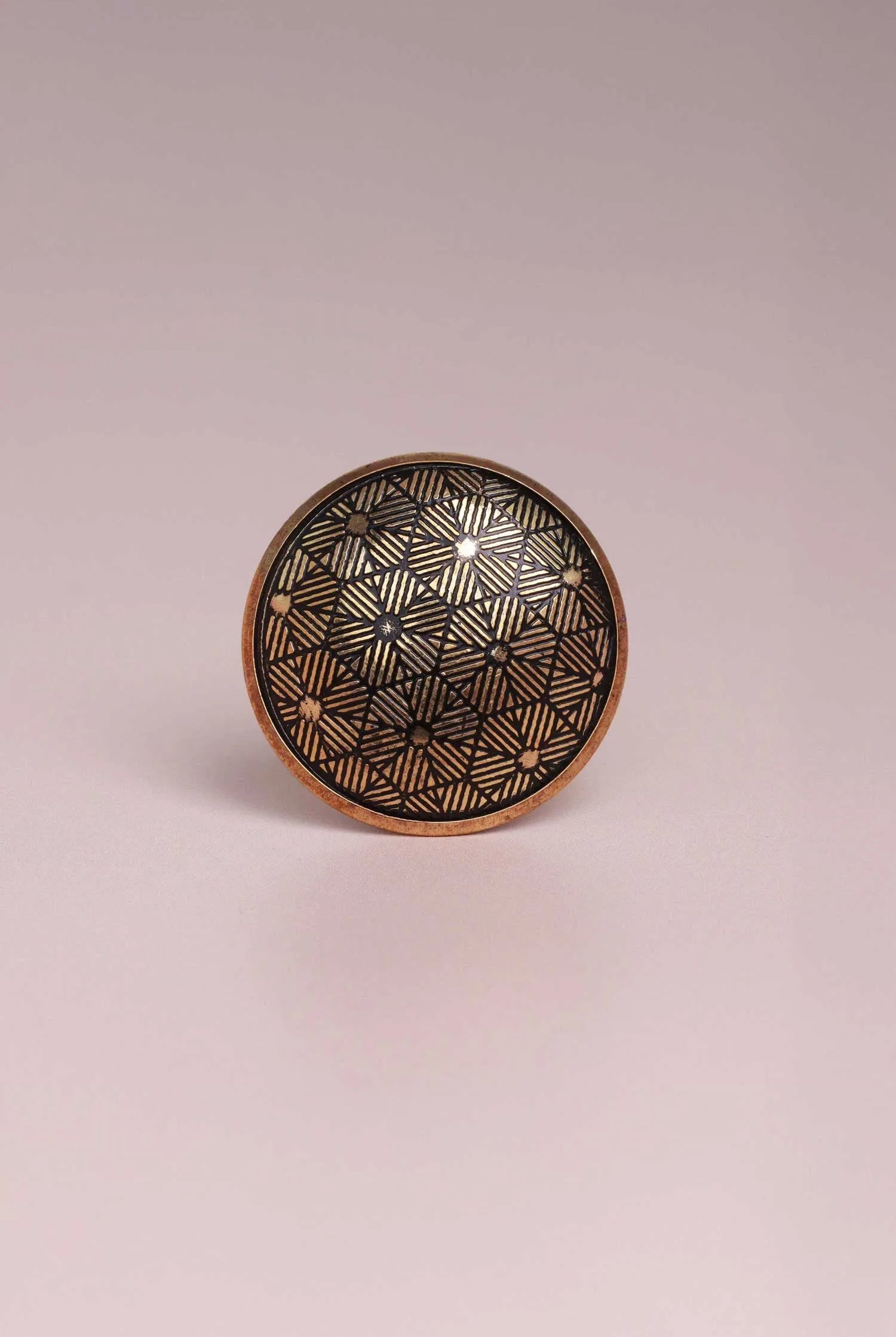 Versailles Vintage Gold Brass Door Knob & Pull Handle - G Decor