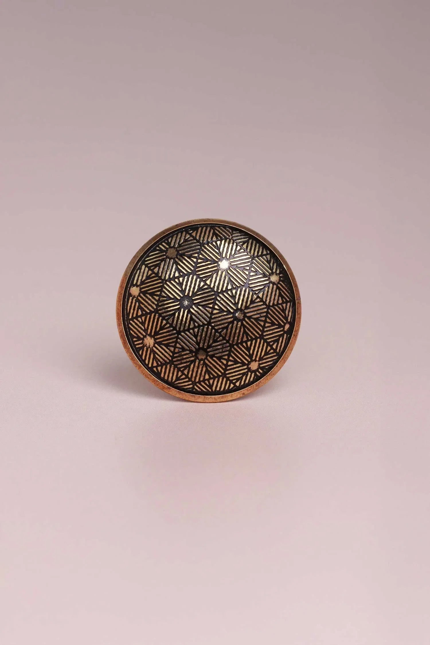 versailles-vintage-gold-brass-door-knob-and-pull-handle-g-decor-90252 - G Decor