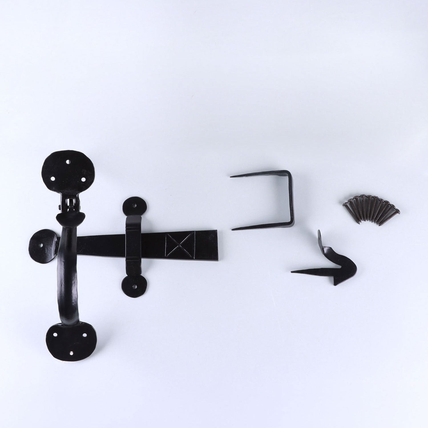 Coinbase Hand Forged Suffolk Thumb Latch in Traditional Black Finish