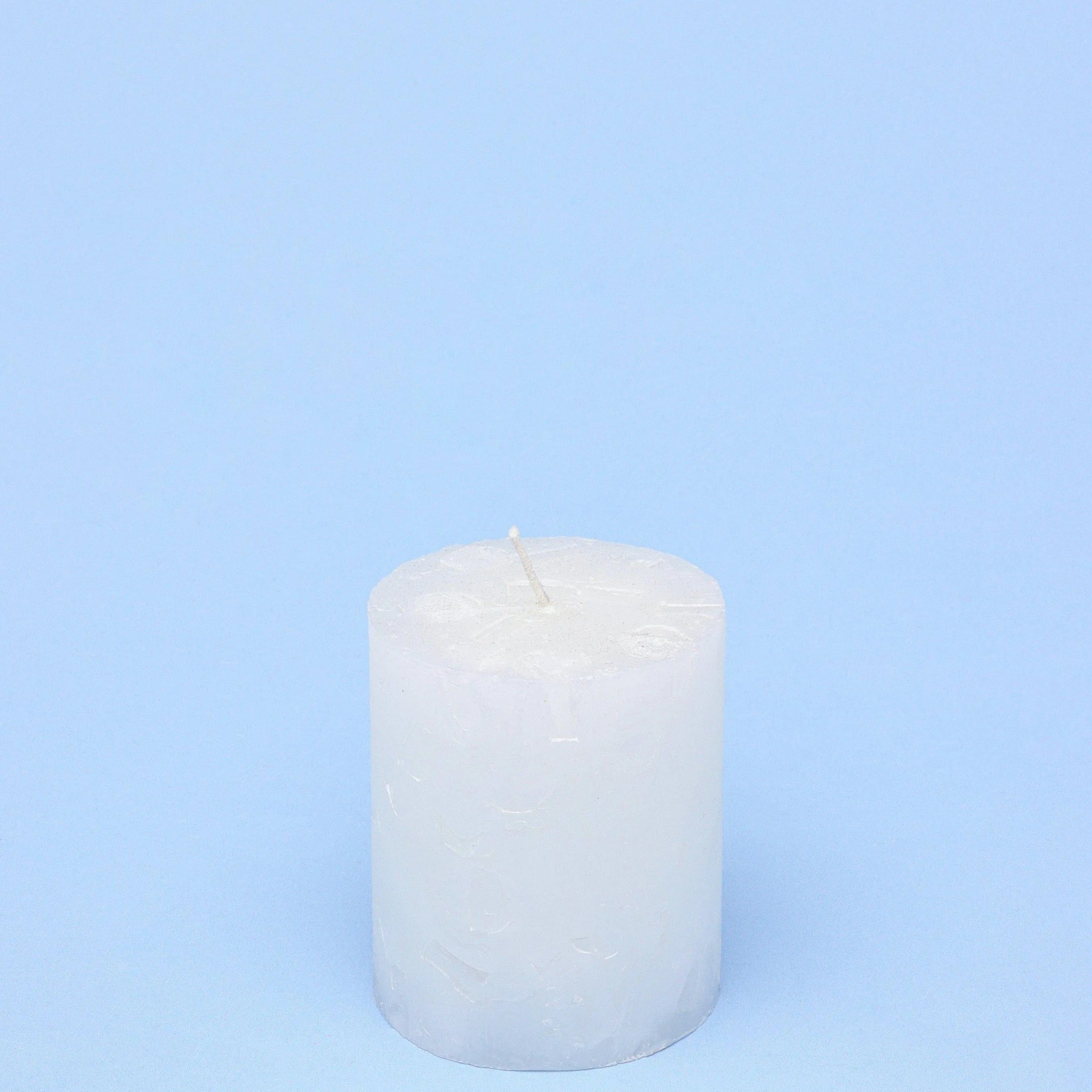 adelle-pure-white-signature-waxwork-pillar-candle-in-soft-matte-finish-g-decor-33717 - G Decor