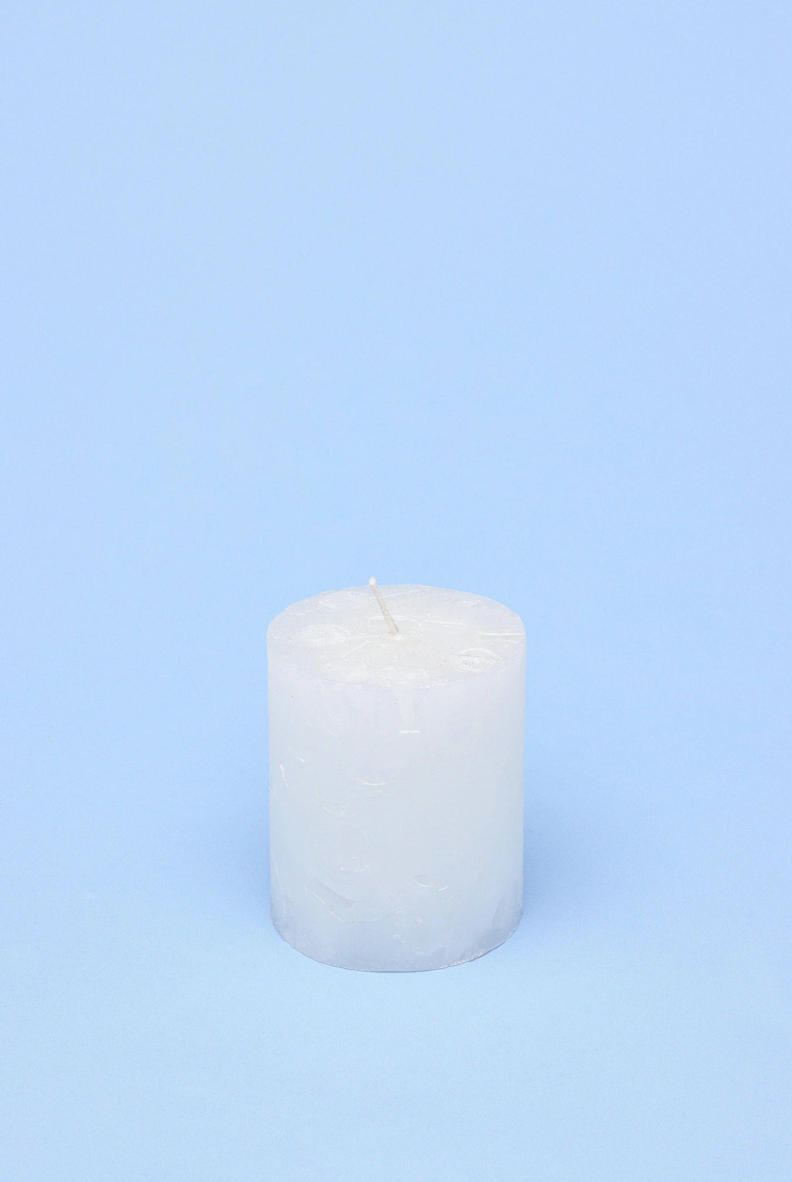 adelle-pure-white-signature-waxwork-pillar-candle-in-soft-matte-finish-g-decor-33717 - G Decor