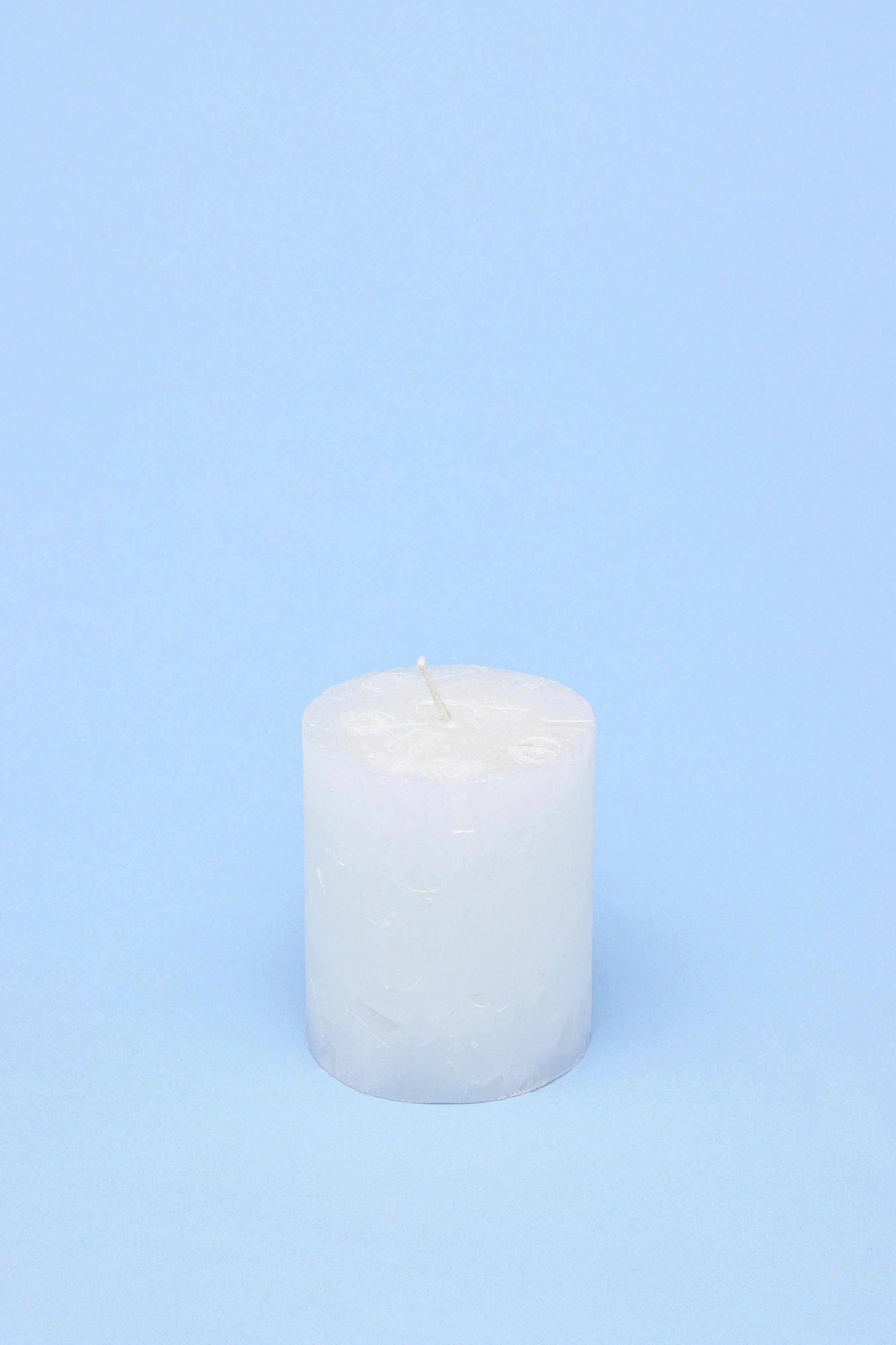 adelle-pure-white-signature-waxwork-pillar-candle-in-soft-matte-finish-g-decor-33717 - G Decor